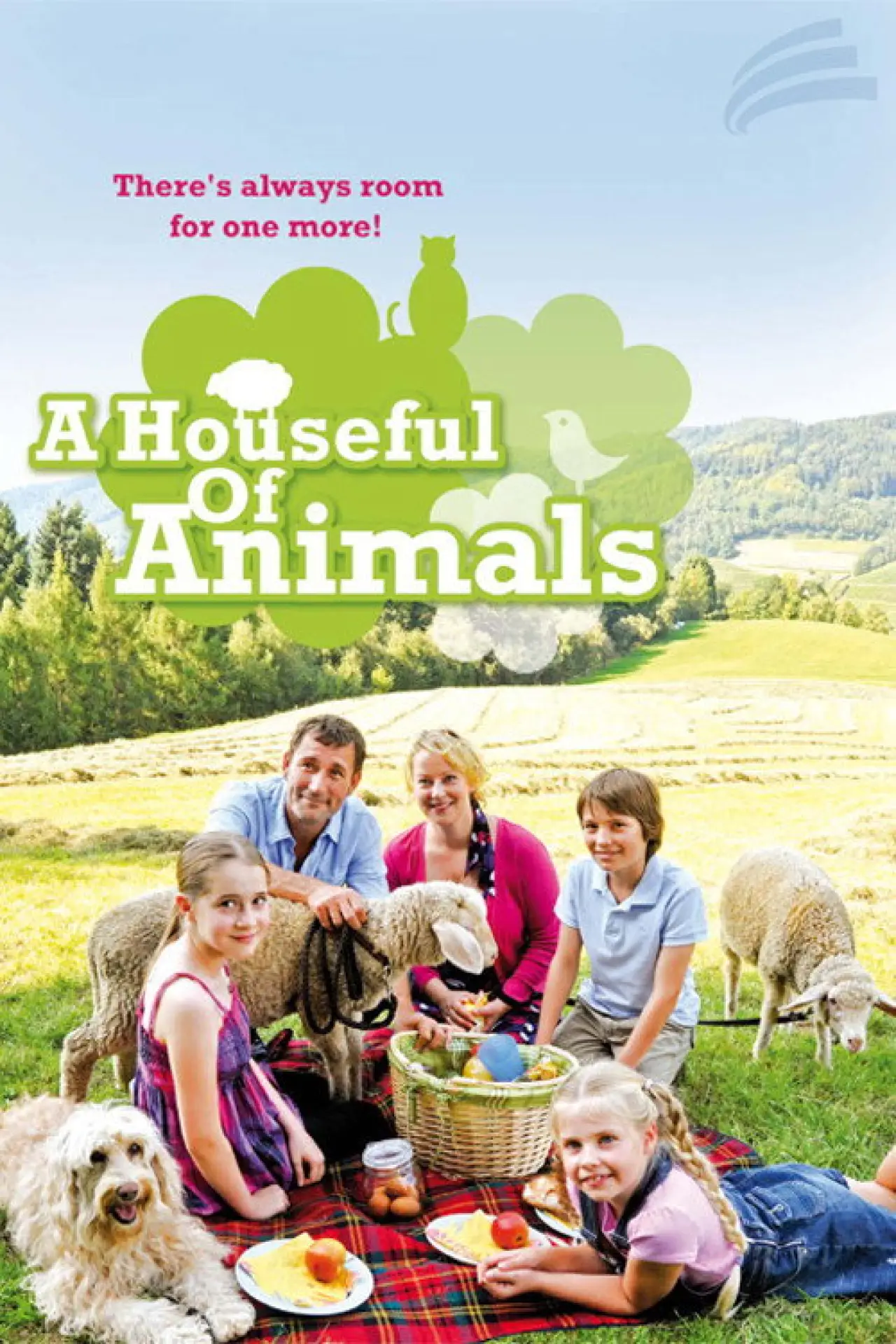 Plakat serialu "Tiere bis unters Dach"