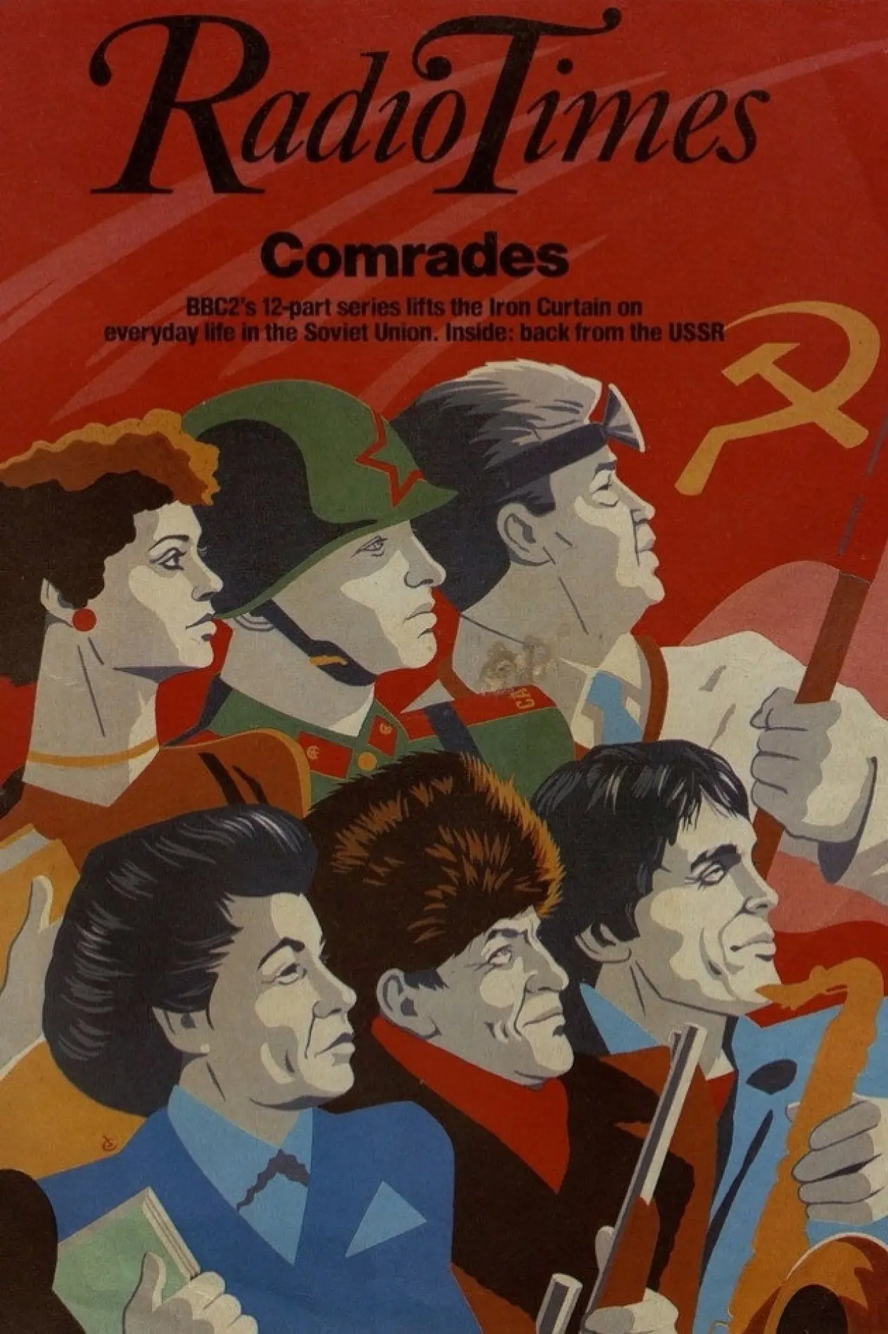 Plakat serialu "Towarzysze"