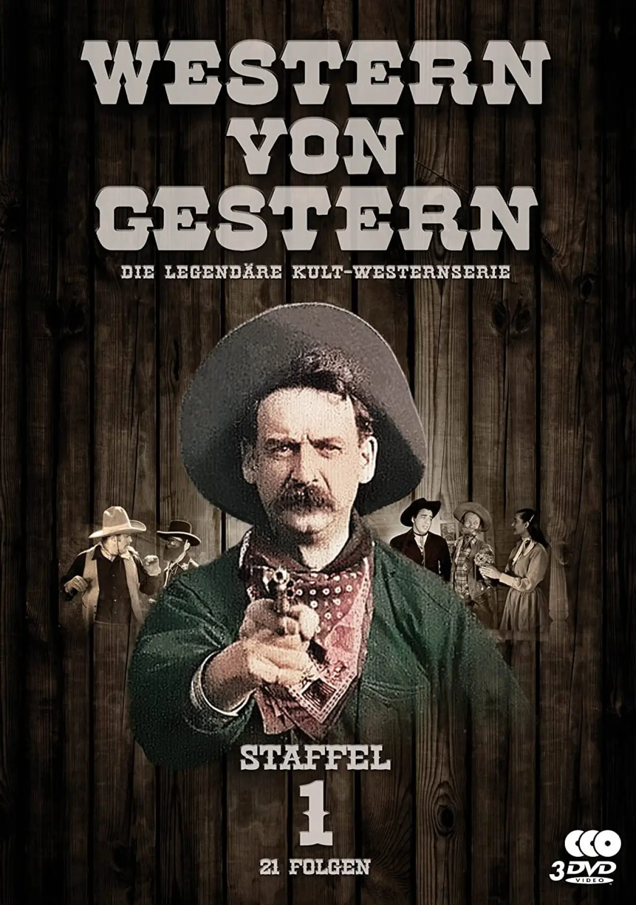 Plakat serialu "Wczorajszy western"