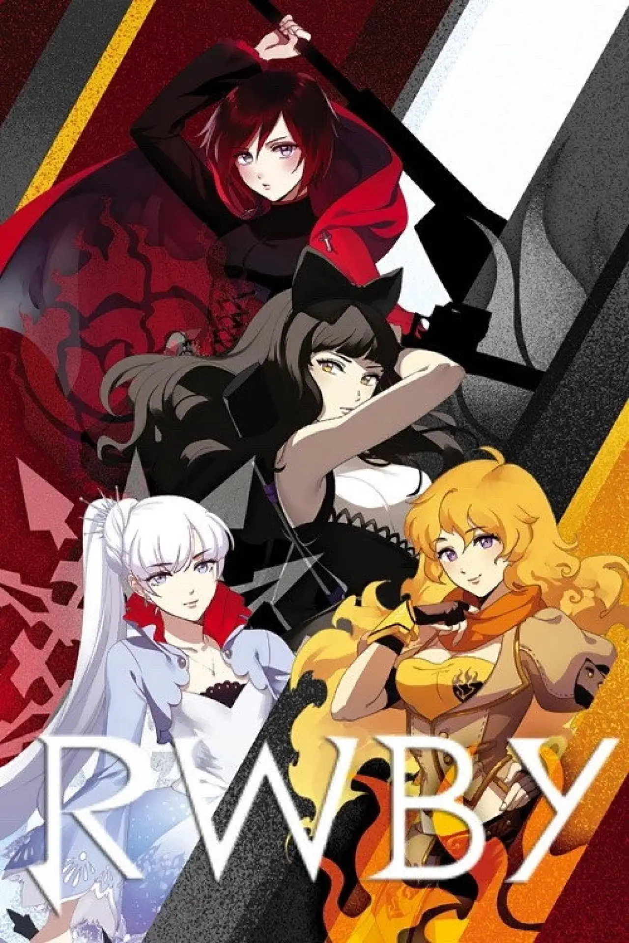 Постер к сериалу "RWBY"