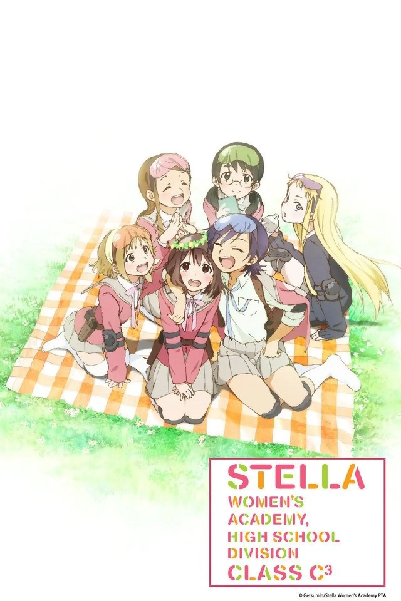 Plakat serialu "Stella Jogakuin Koutou-ka C³-bu"