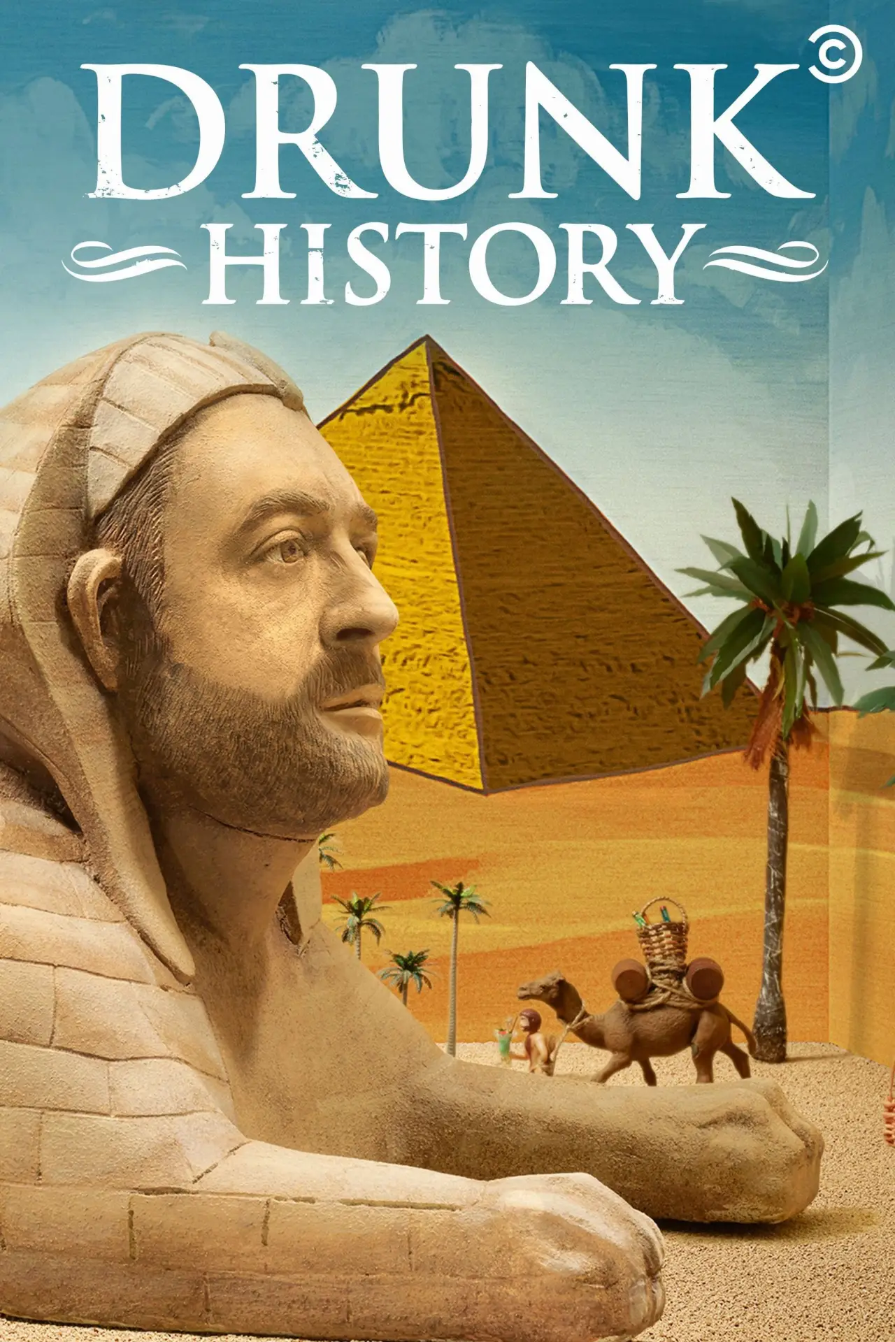 Plakat serialu "Pijana historia"