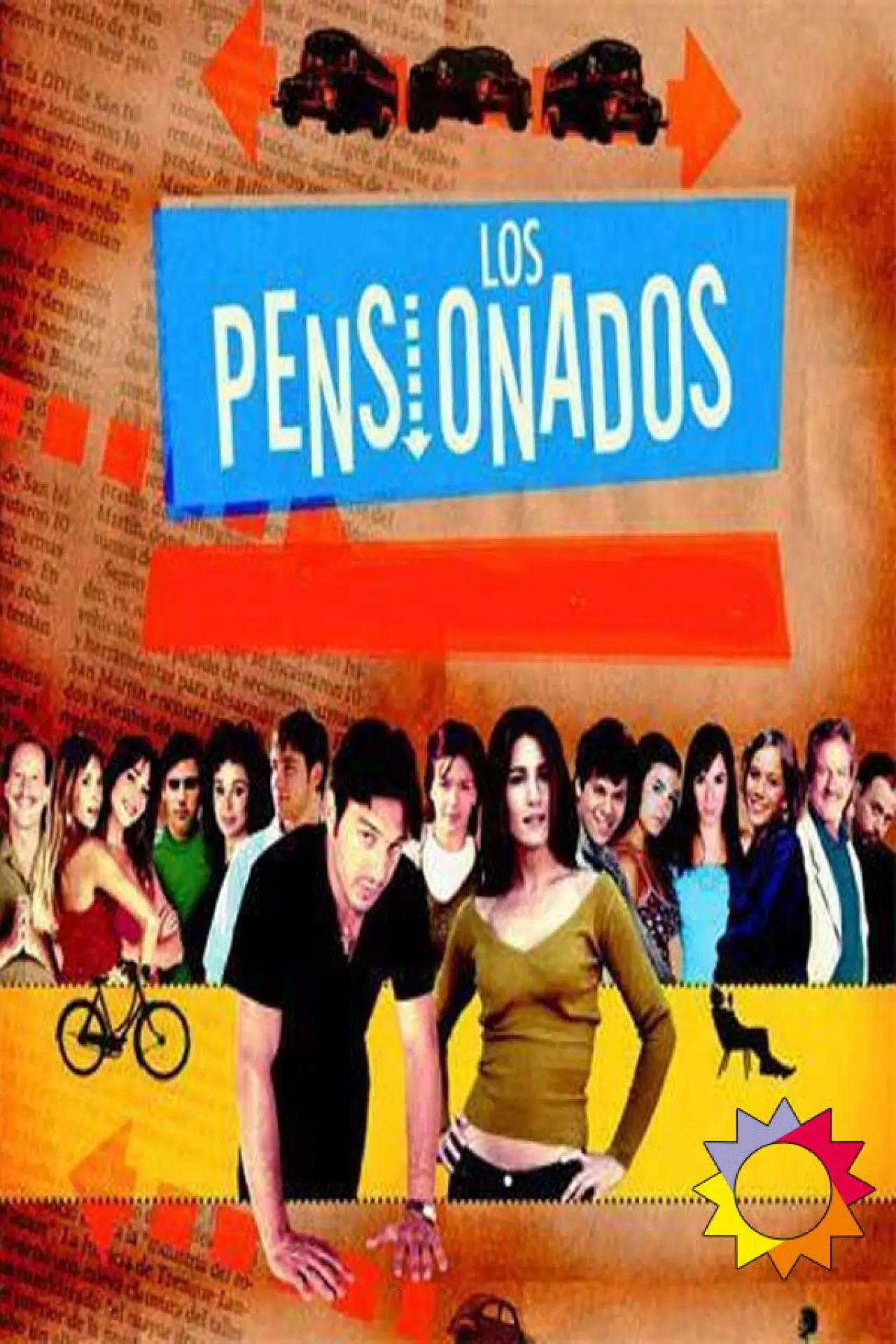 Постер к сериалу "Los pensionados"