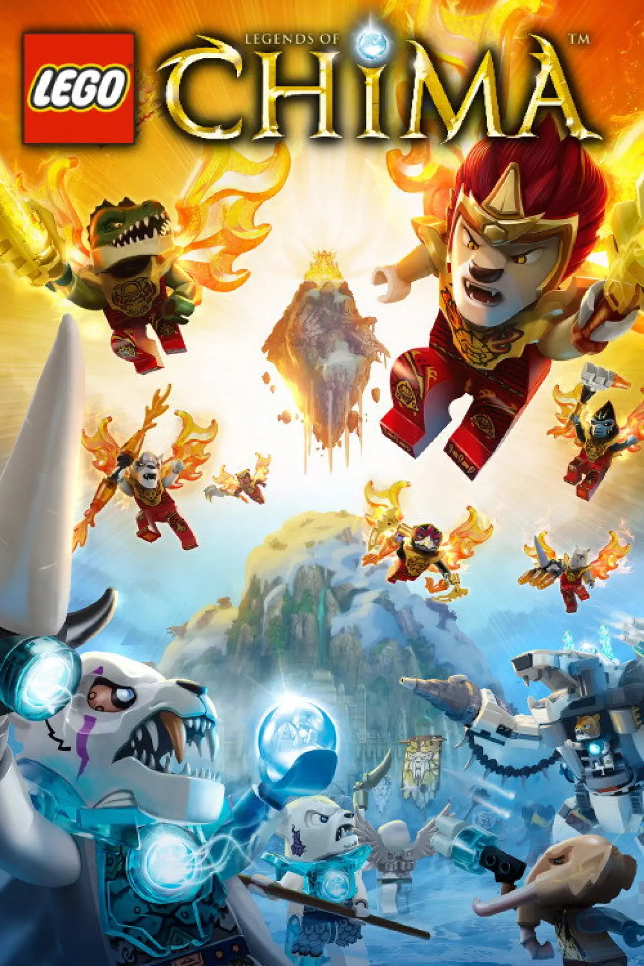 Plakat serialu "Lego Chima"
