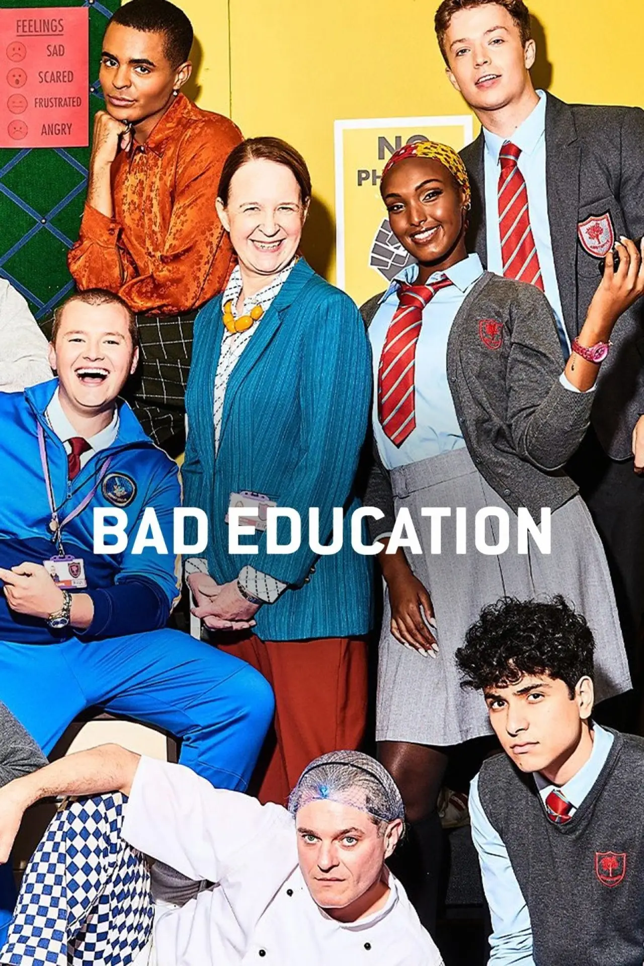 Plakat serialu "Bad Education"