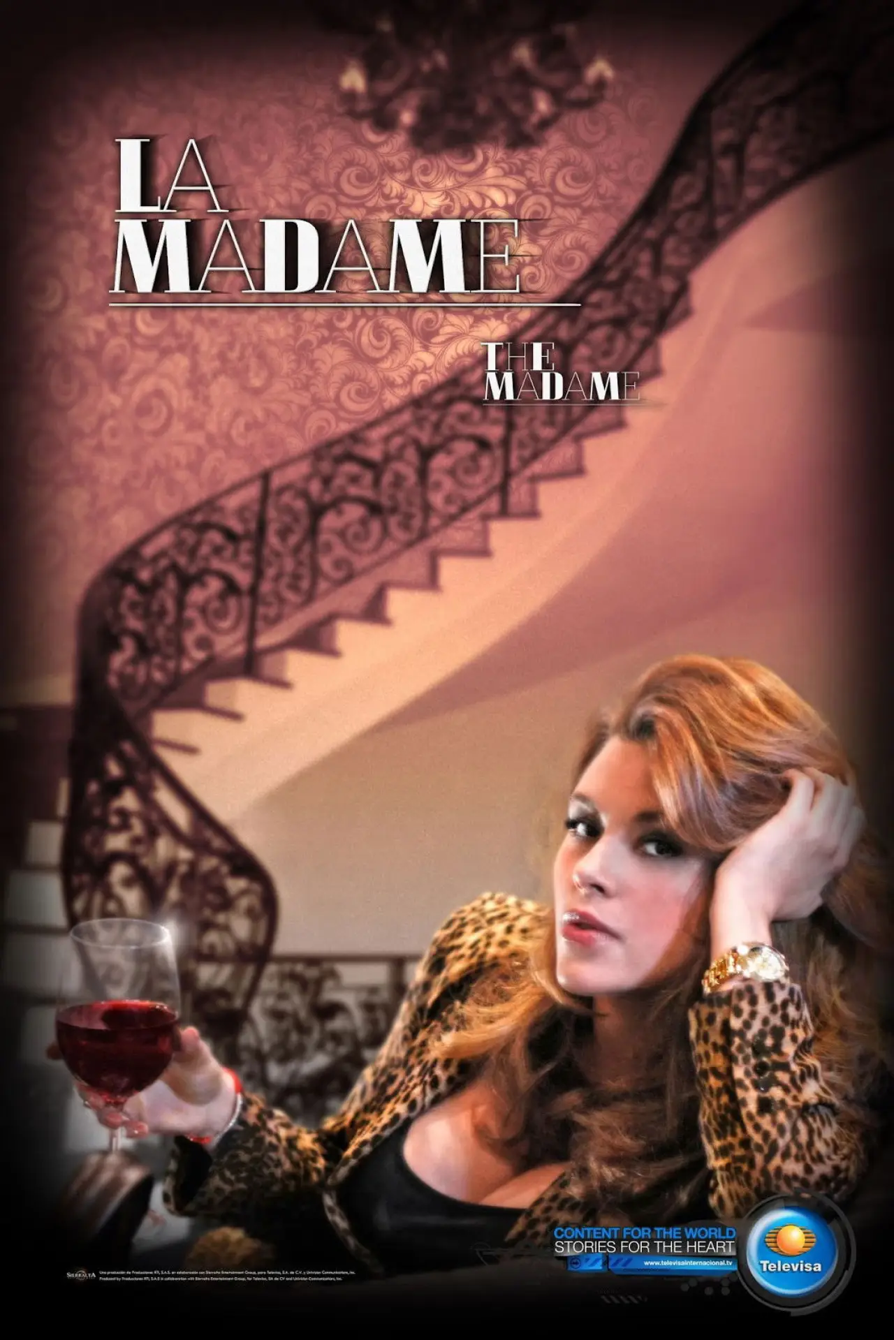 Plakat serialu "La Madame"