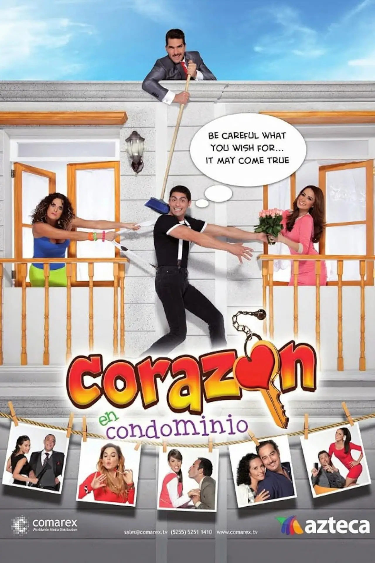 Plakat serialu "Corazón en Condominio"