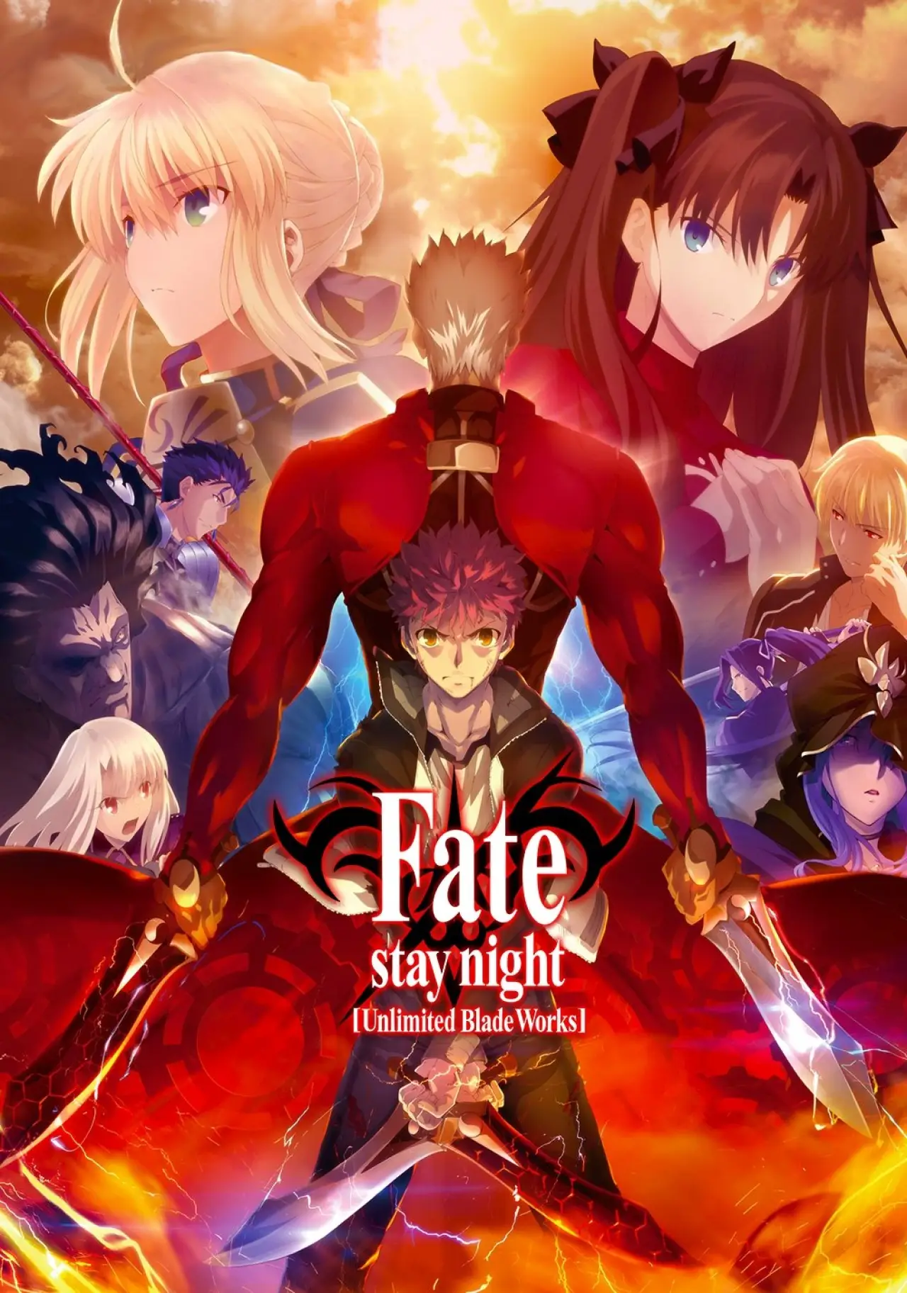 Постер к сериалу "Fate/stay night: Unlimited Blade Works"