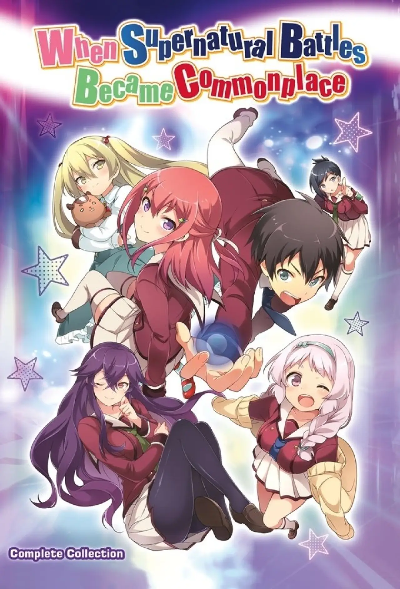 Plakat serialu "Inou-Battle wa Nichijou-kei no Naka de"