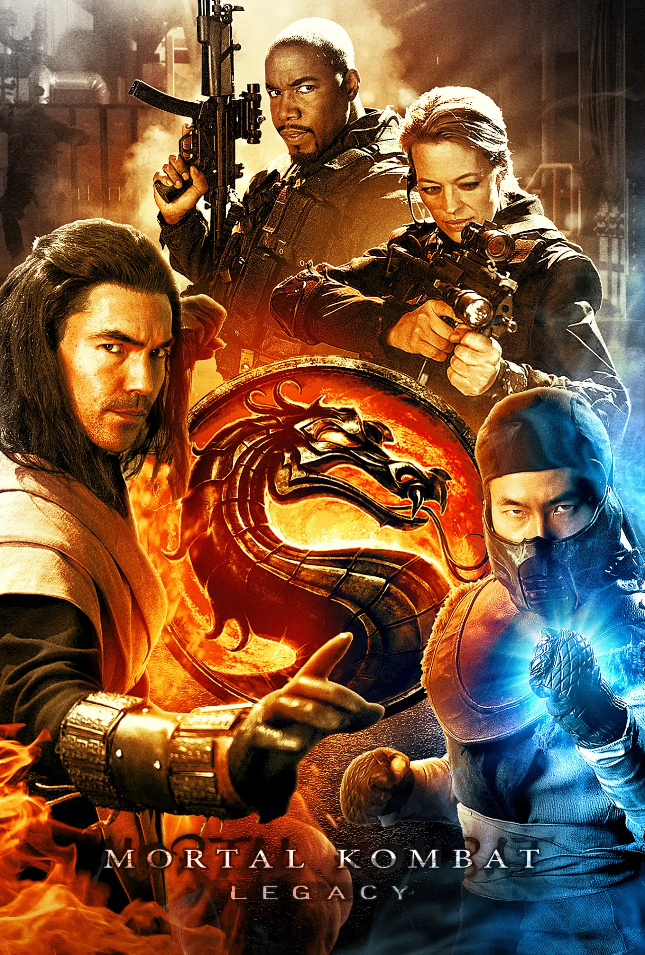 Plakat serialu "Mortal Kombat: Legacy"