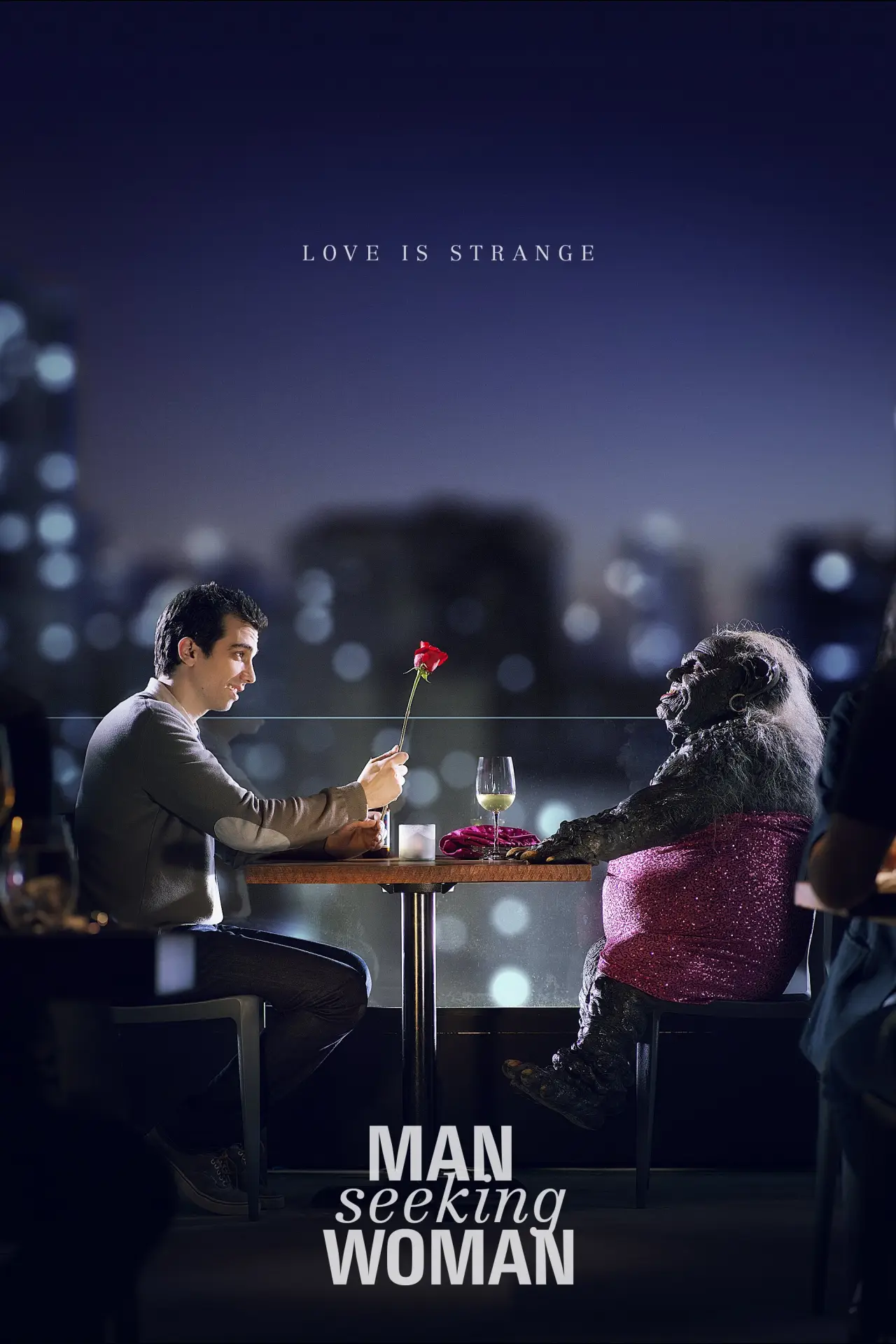 Plakat serialu "Man Seeking Woman"