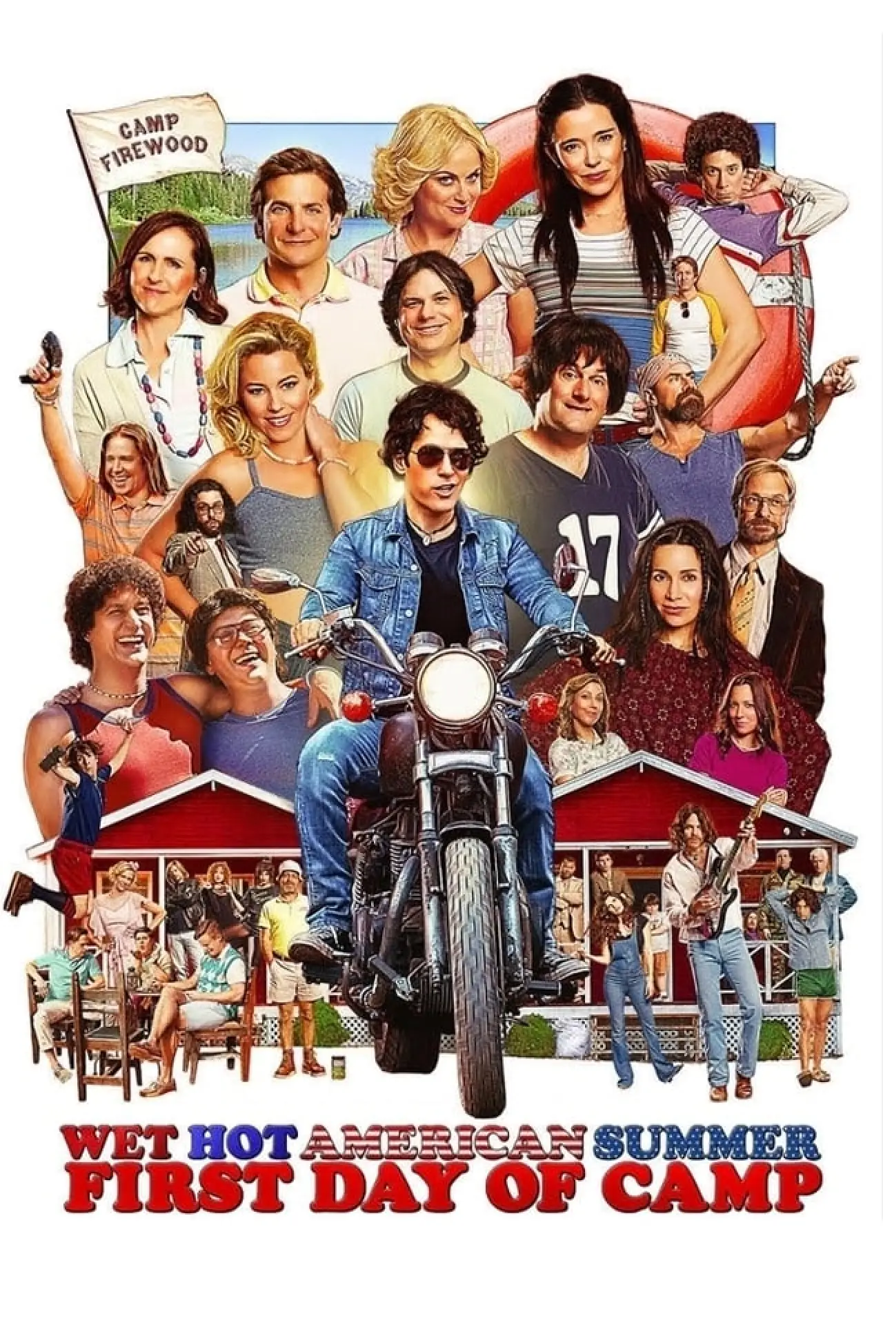 Постер к сериалу "Wet Hot American Summer: First Day of Camp"
