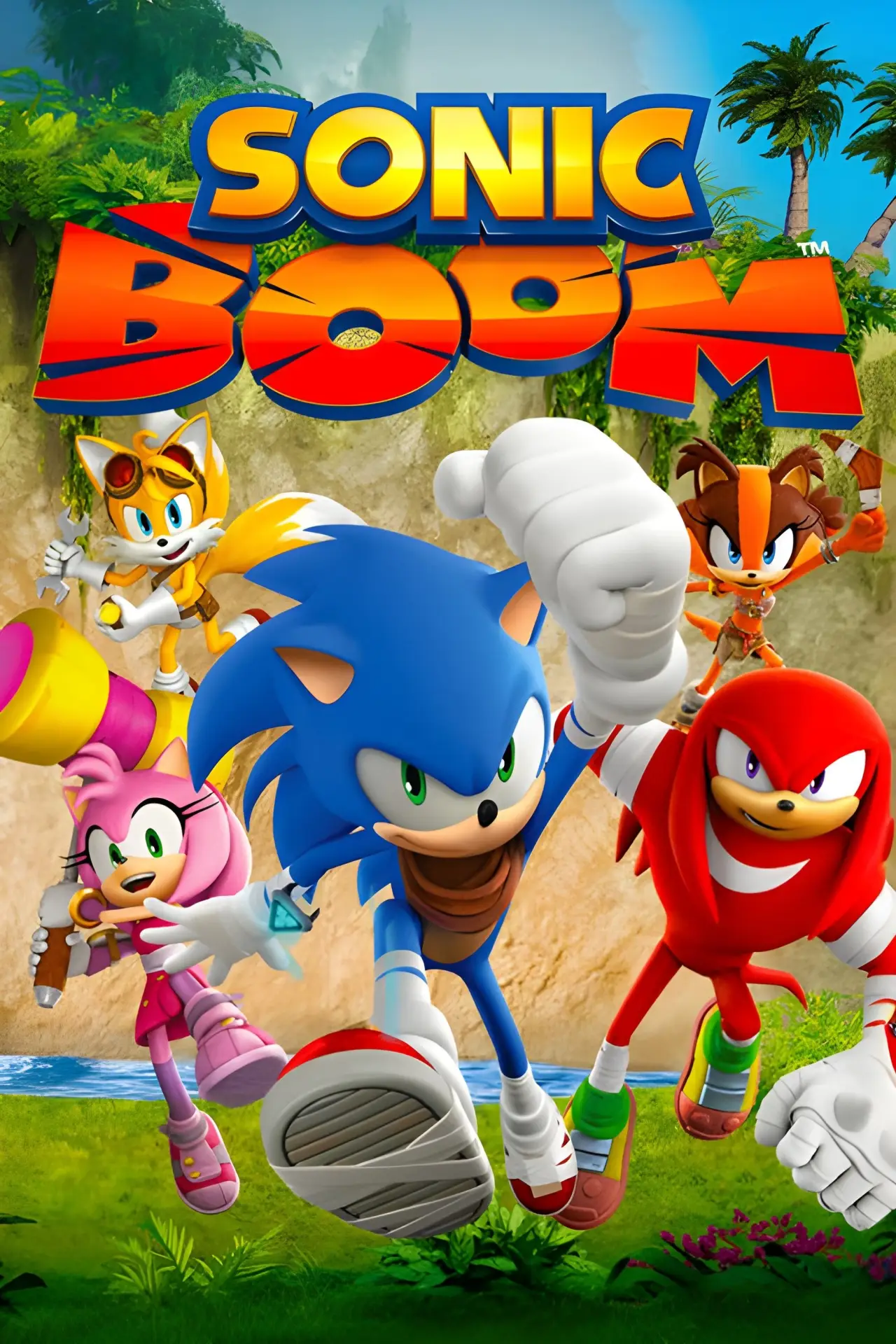 Постер к сериалу "Sonic Boom"