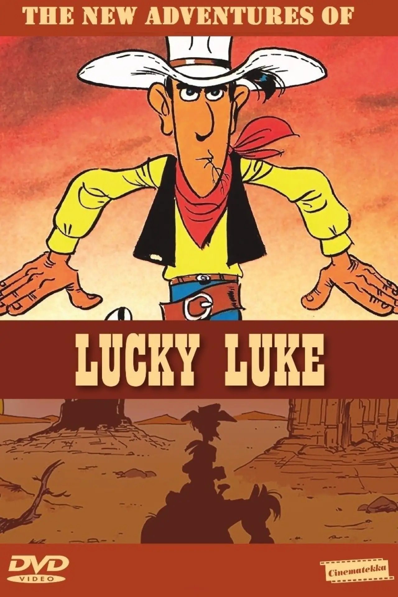 Plakat serialu "Nowe przygody Lucky Luke