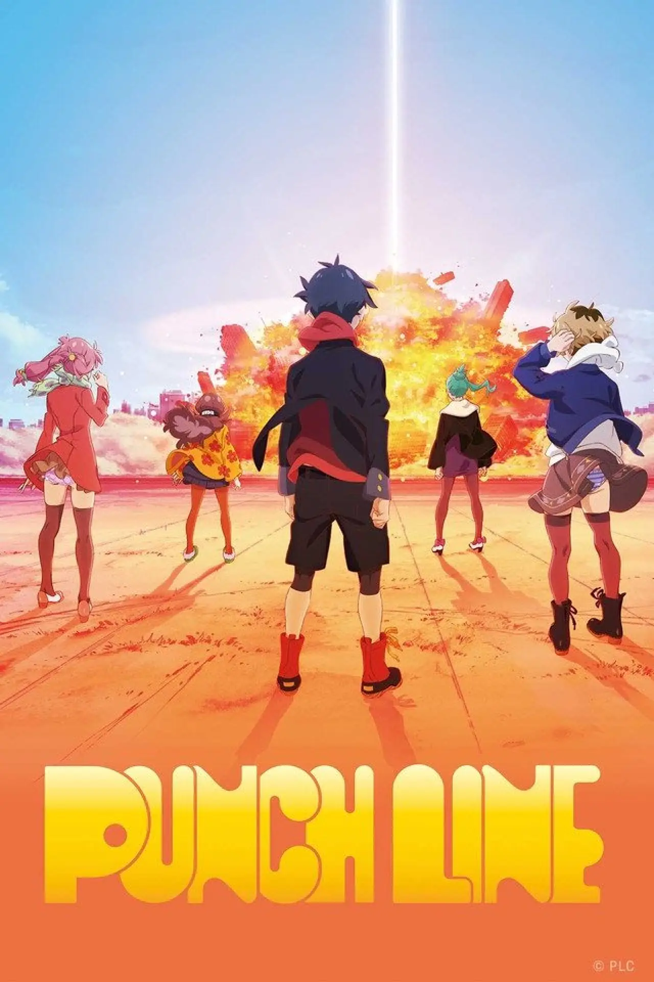 Plakat serialu "Punch Line"