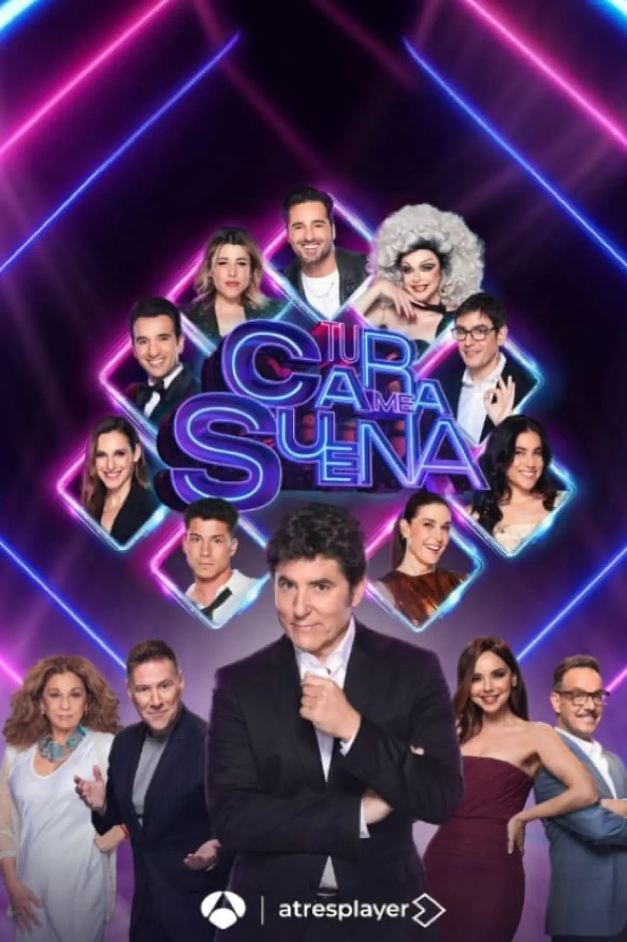 Plakat serialu "Tu cara me suena"