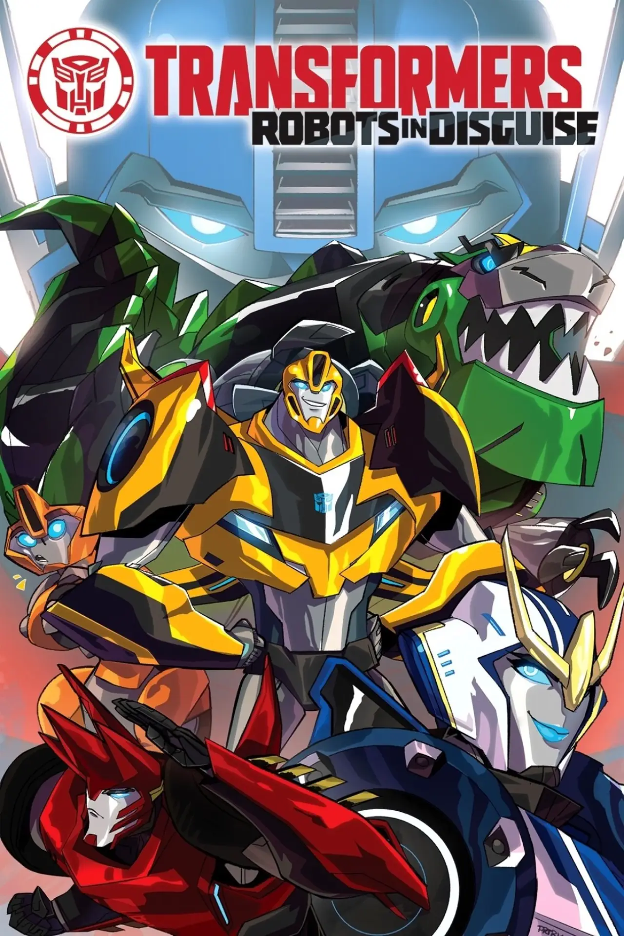 Plakat serialu "Transformers: Robots In Disguise"