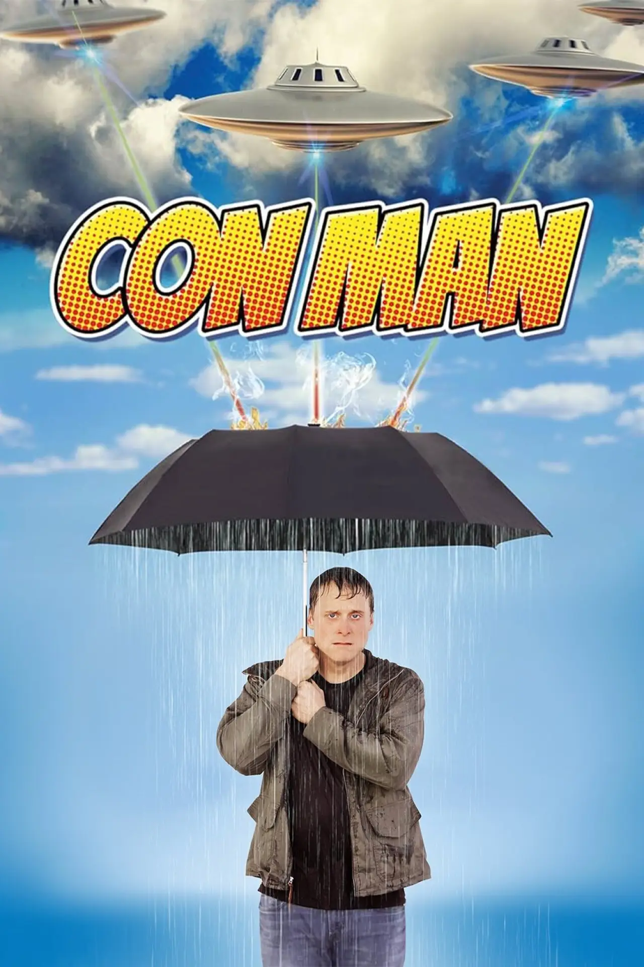 Plakat serialu "Oszust"