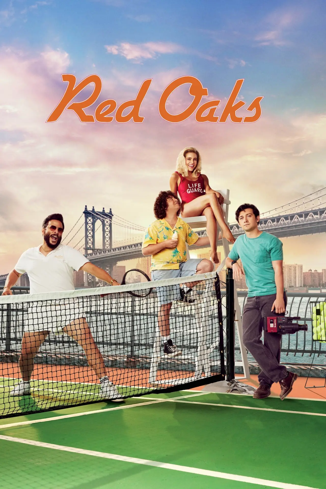 Plakat serialu "Red Oaks"