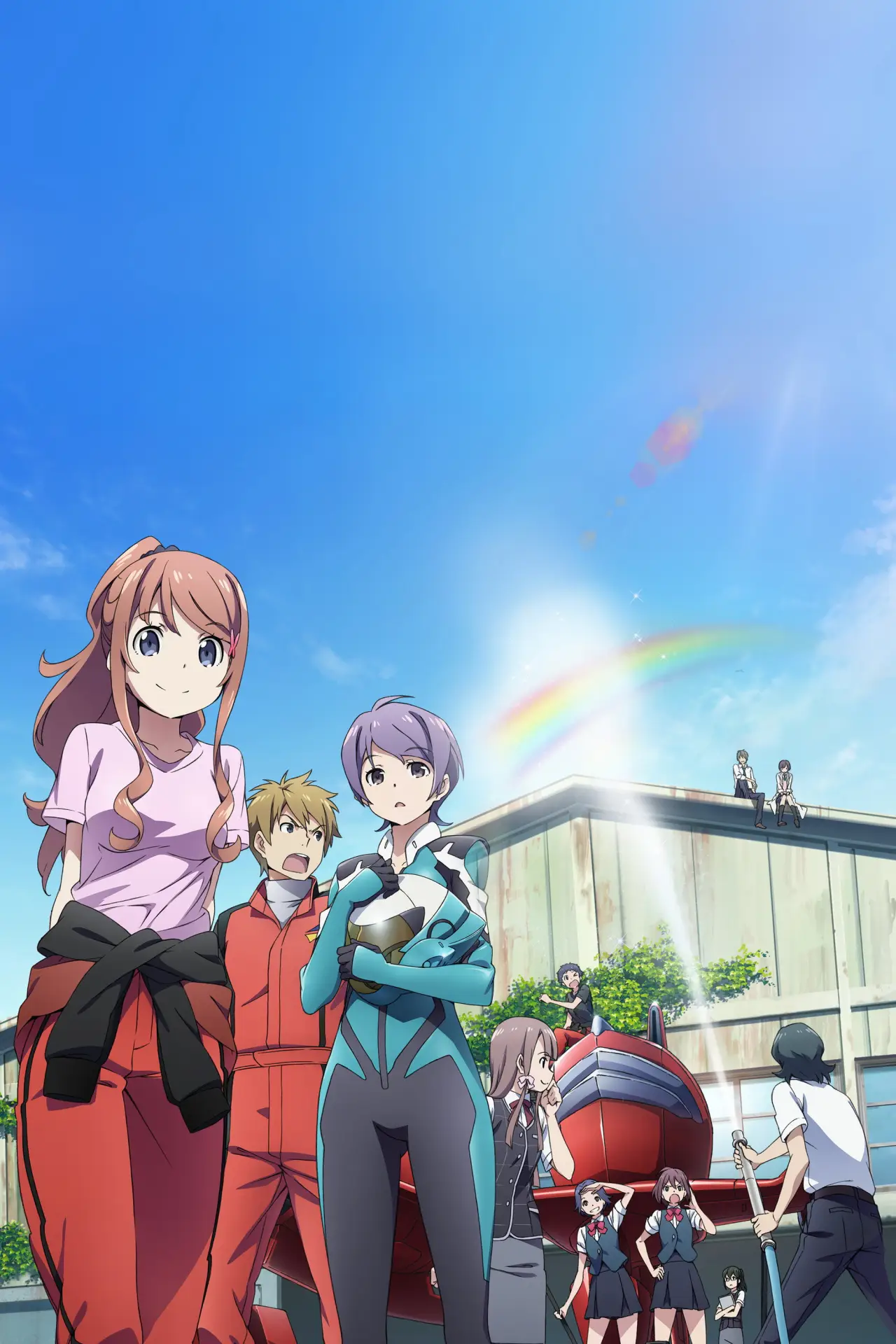 Plakat serialu "Classroom☆Crisis"