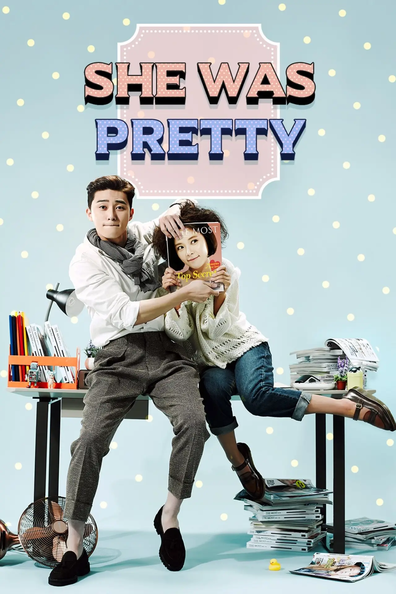 Постер к сериалу "She Was Pretty"