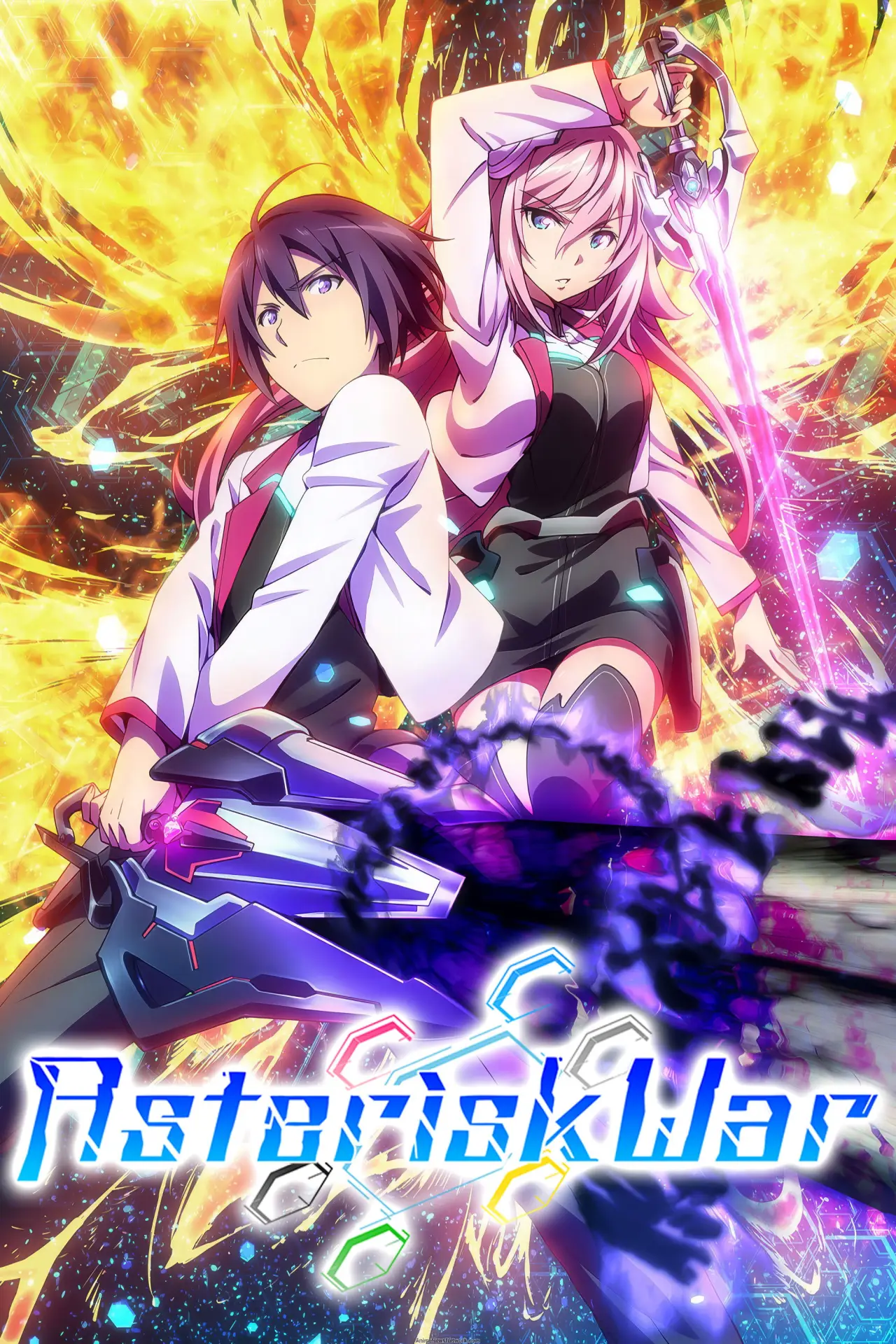 Постер к сериалу "Gakusen Toshi Asterisk"