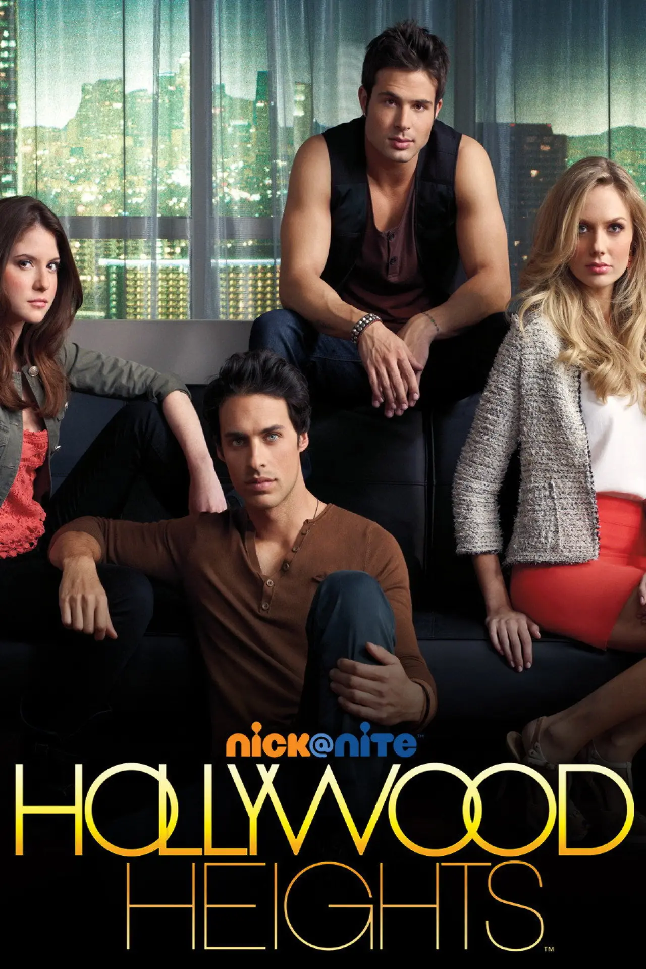 Plakat serialu "Hollywood Heights"