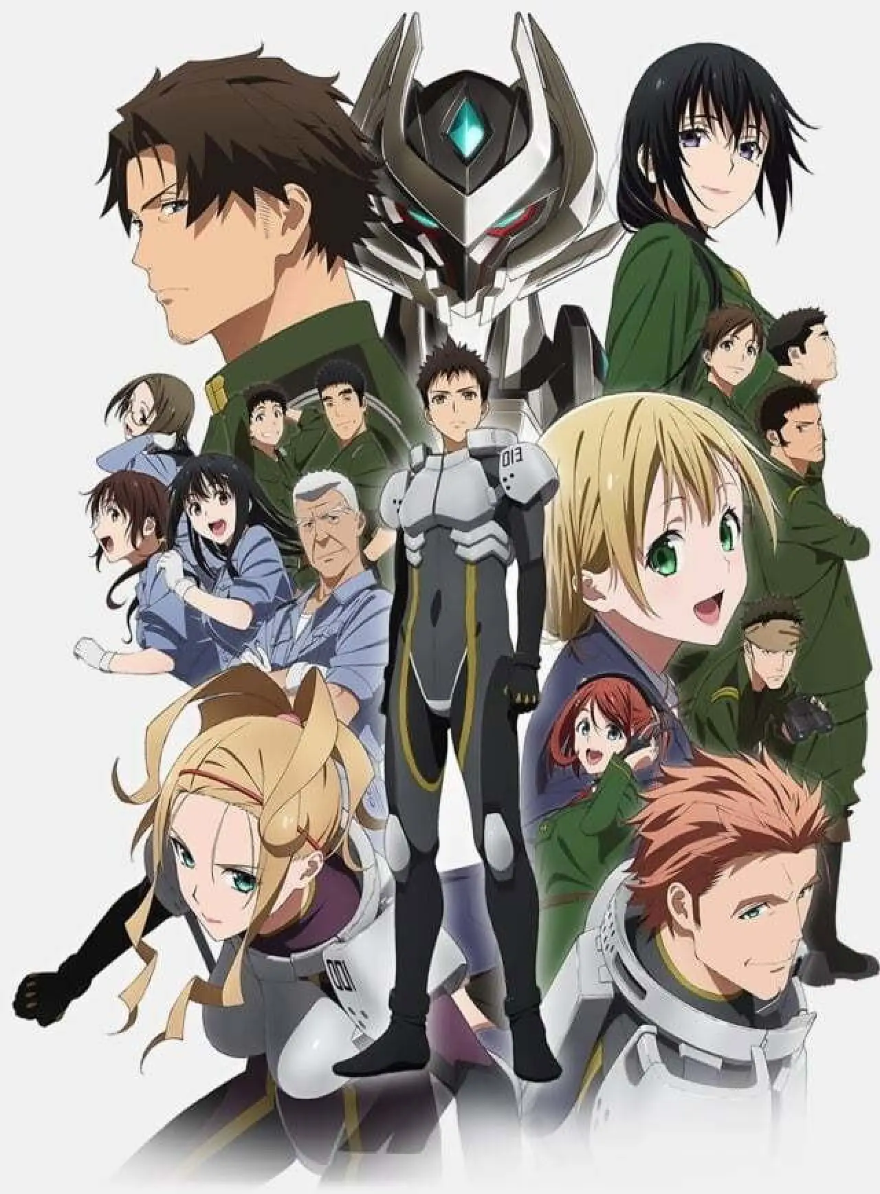 Постер к сериалу "Shirogane no Ishi: Argevollen"