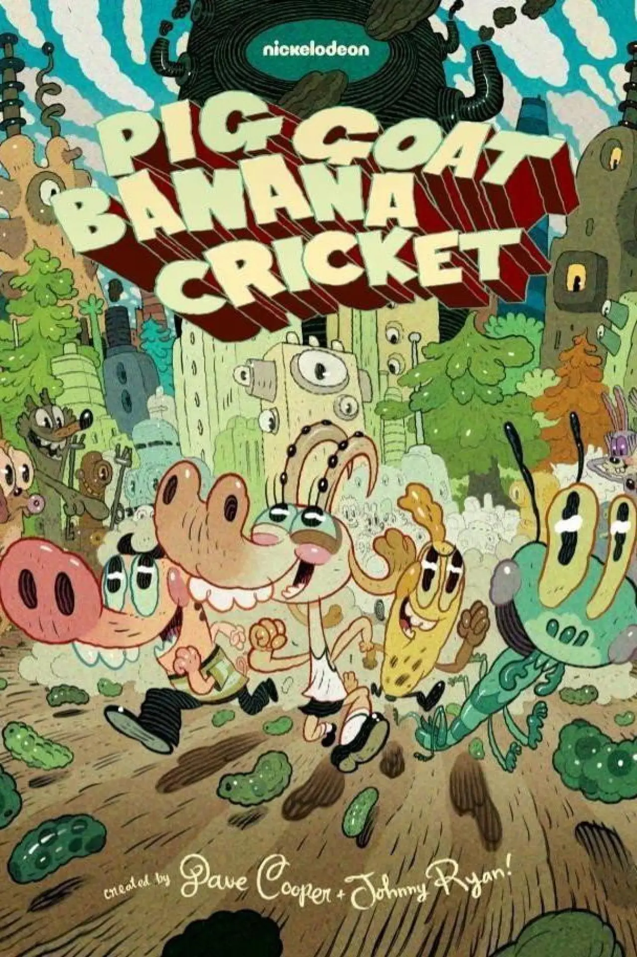 Постер к сериалу "Świń Koza Banan Robal"