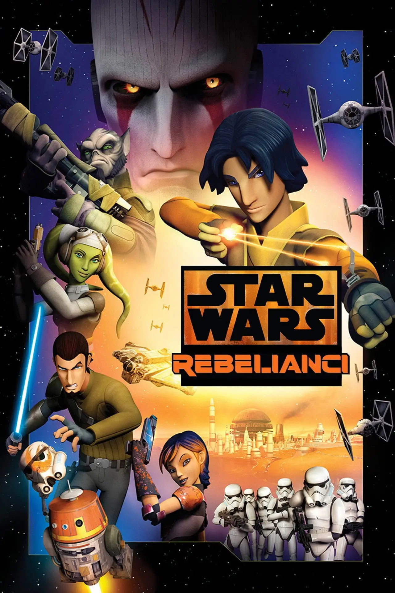 Постер к сериалу "Star Wars: Rebelianci"
