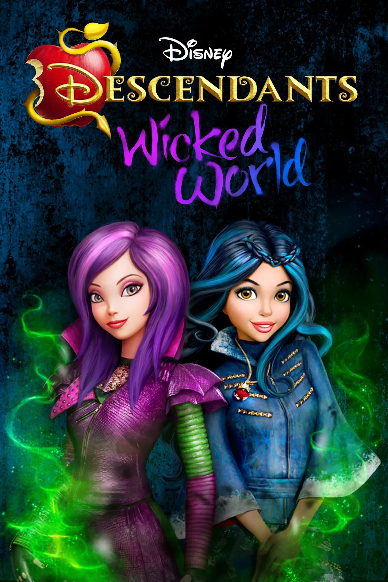 Plakat serialu "Descendants: Wicked World"