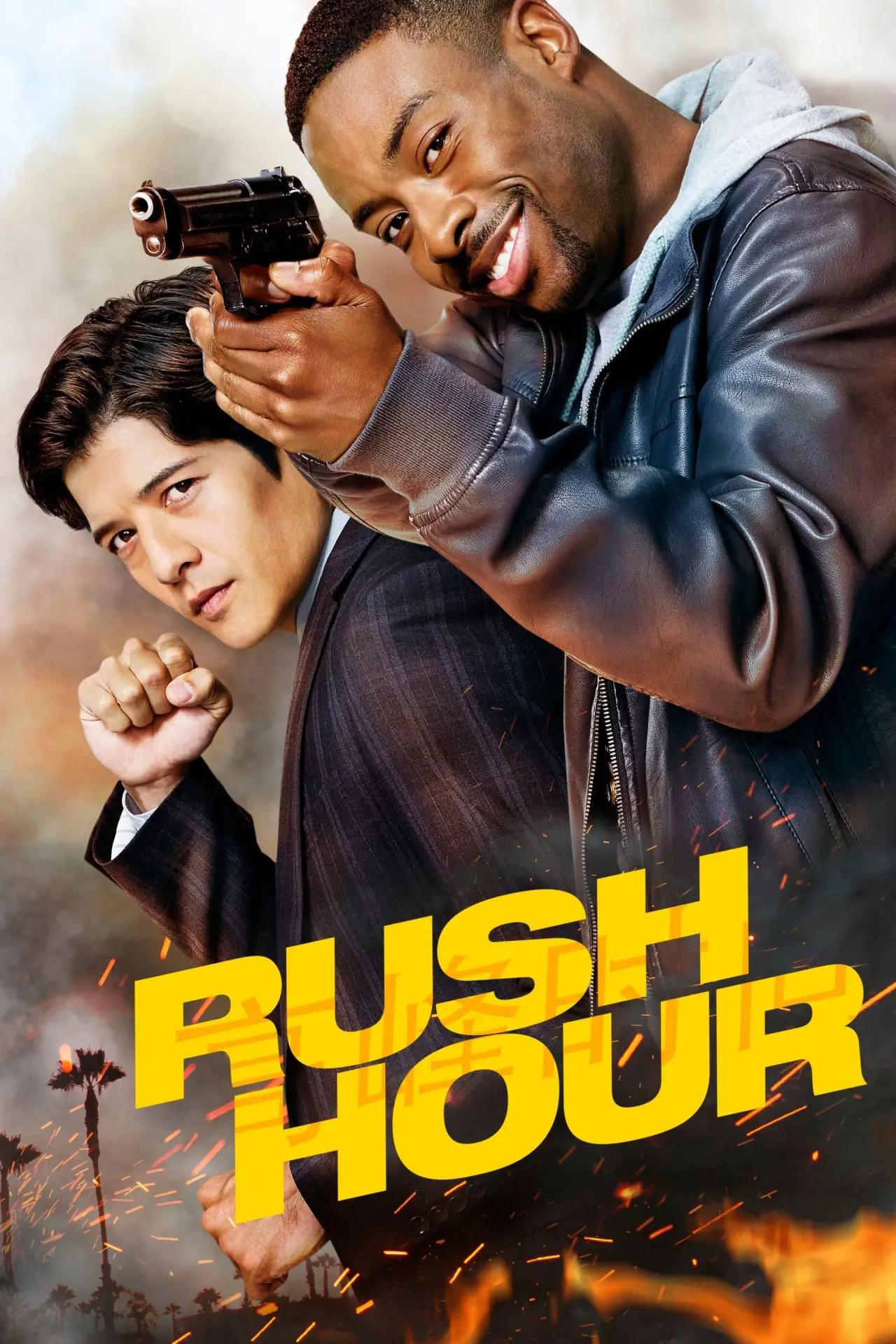 Plakat serialu "Rush Hour"