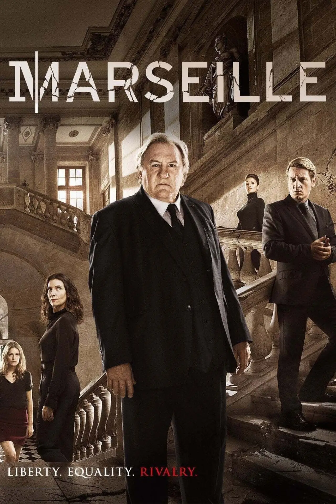 Plakat serialu "Marseille"