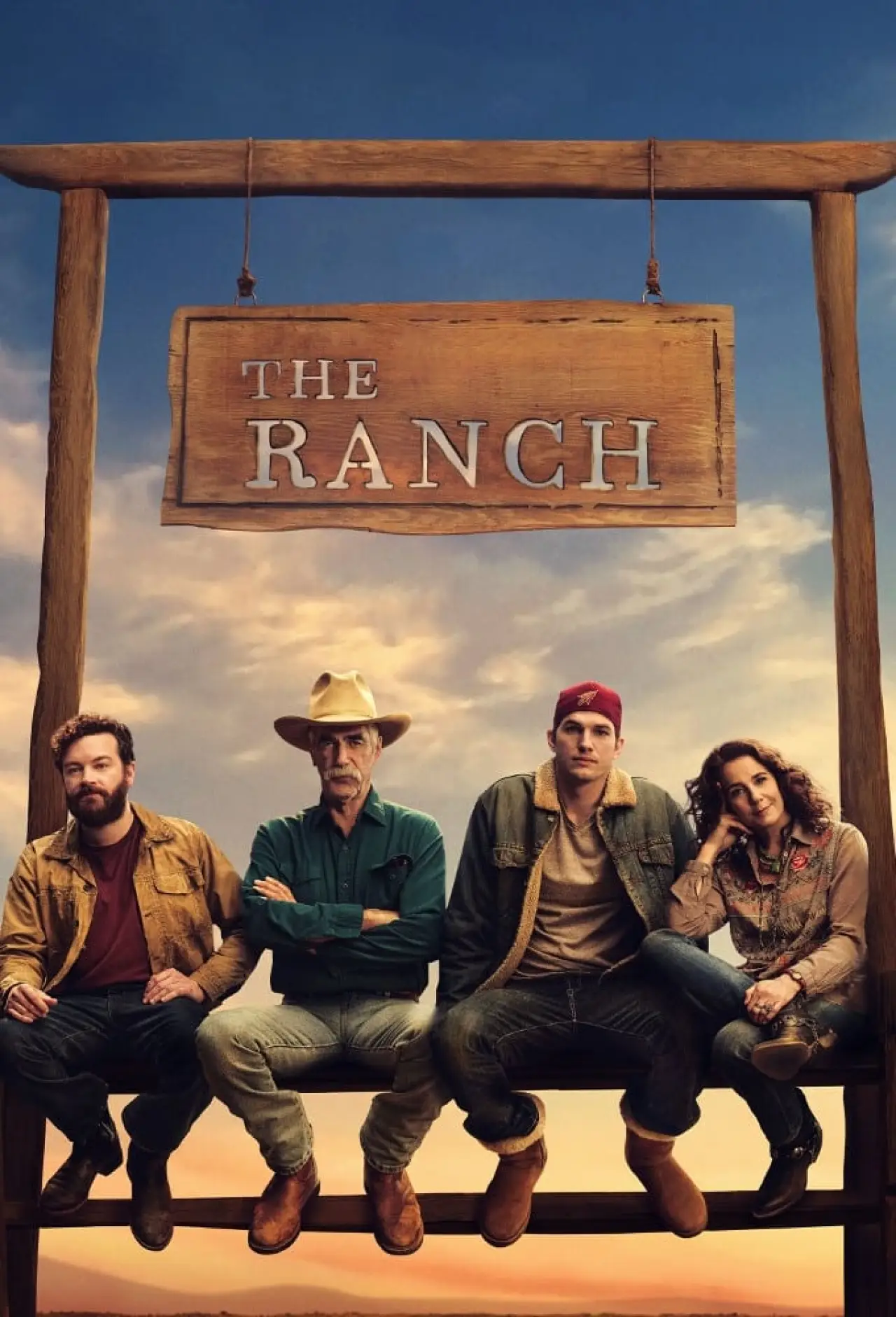 Plakat serialu "The Ranch"