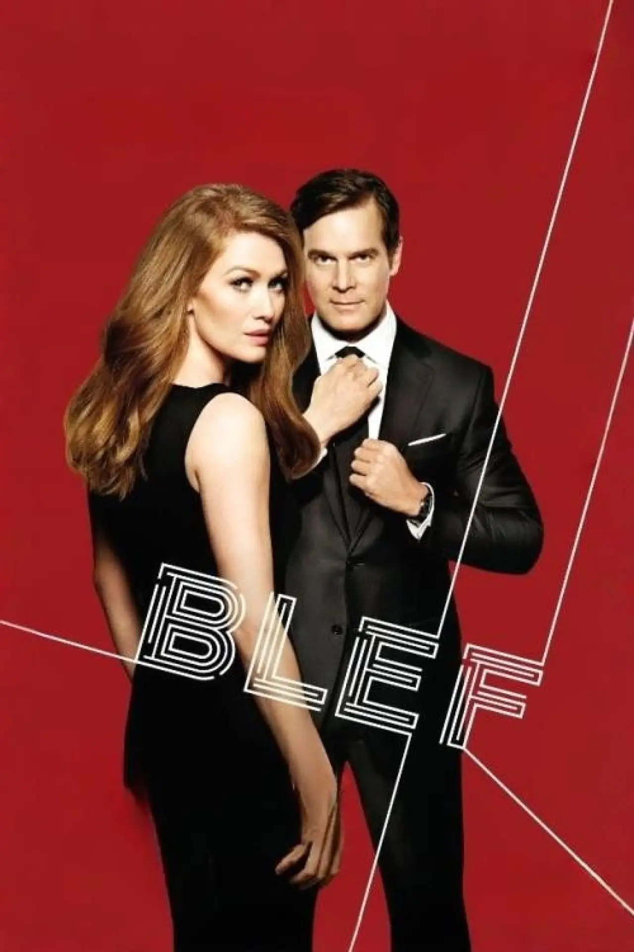Plakat serialu "Blef"