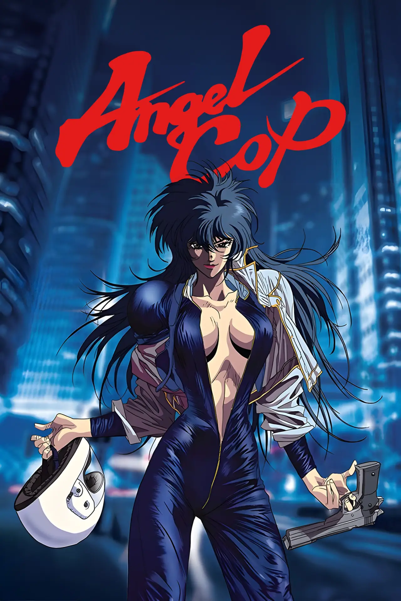 Plakat serialu "Angel Cop"