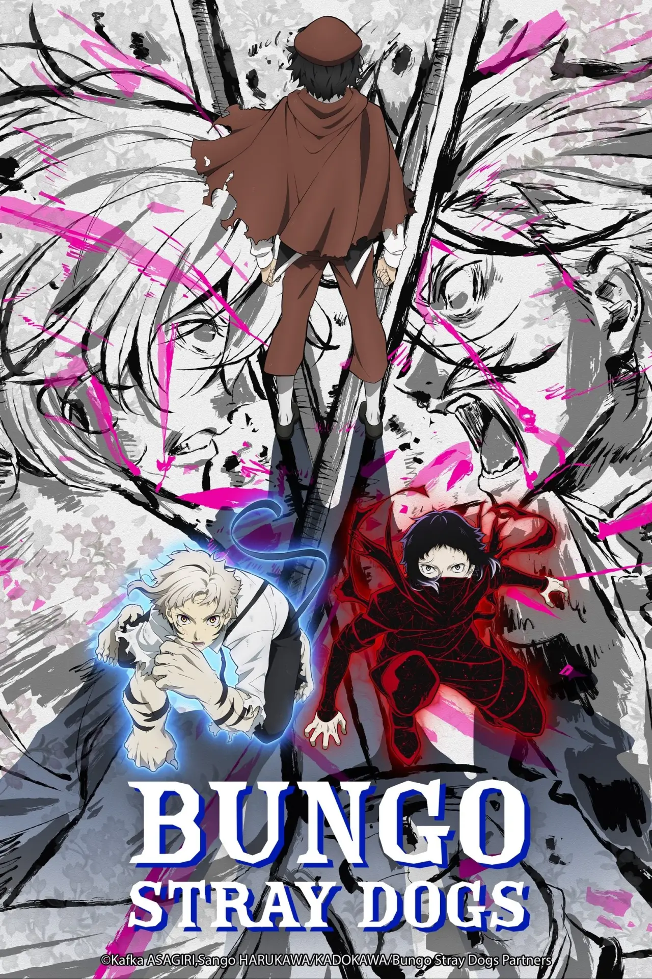 Постер к сериалу "Bungo Stray Dogs"