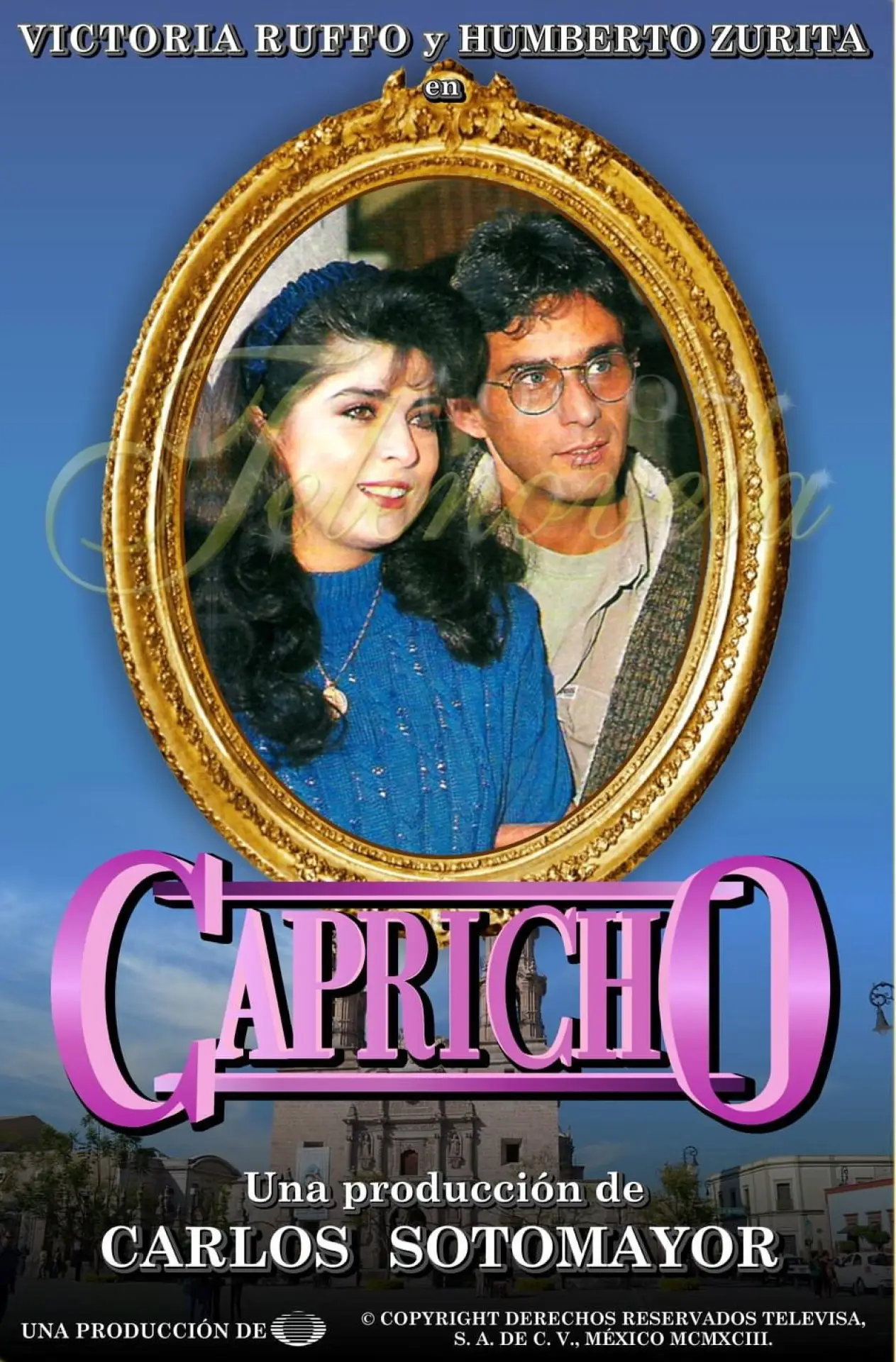Plakat serialu "Capricho"