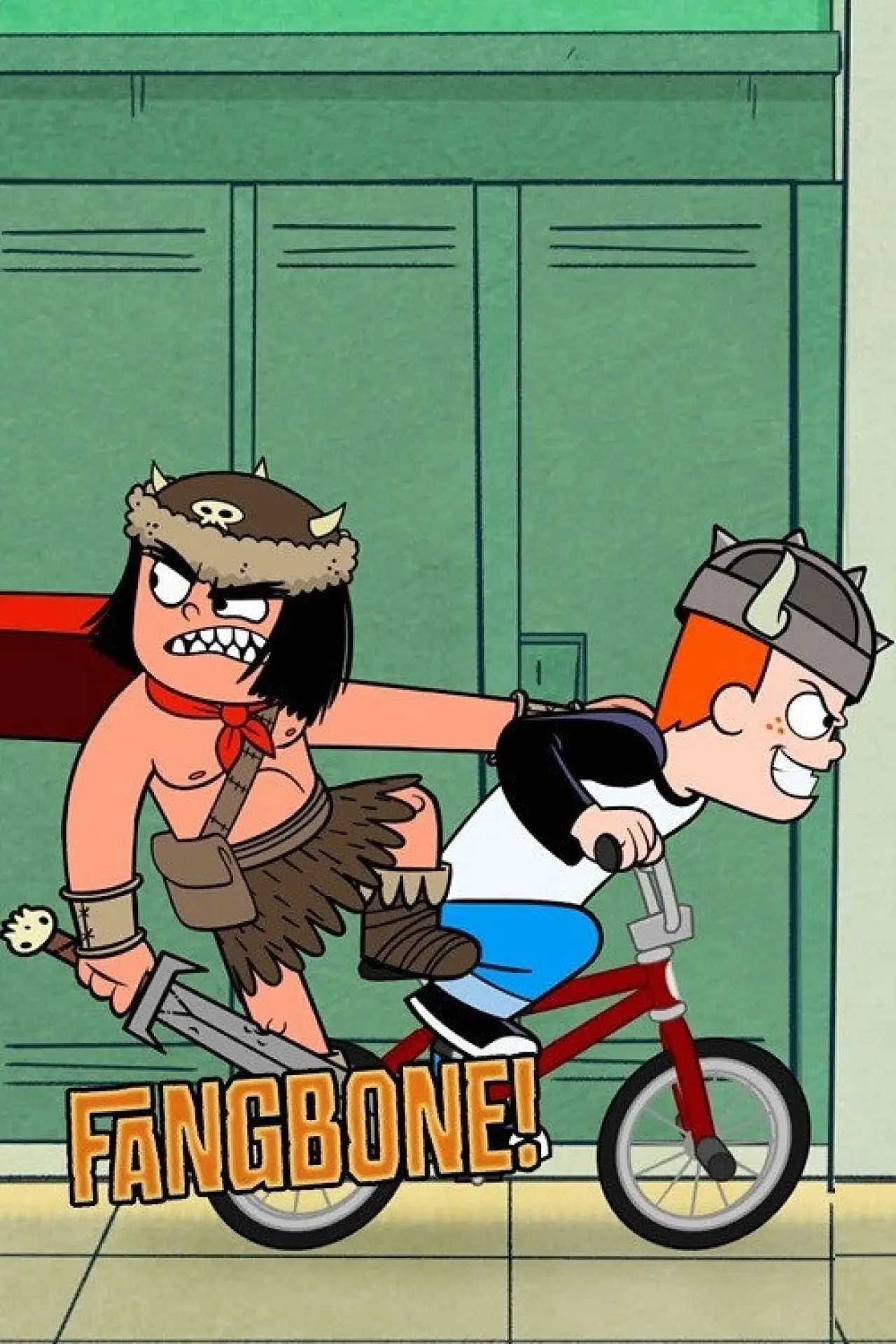 Plakat serialu "Fangbone!"