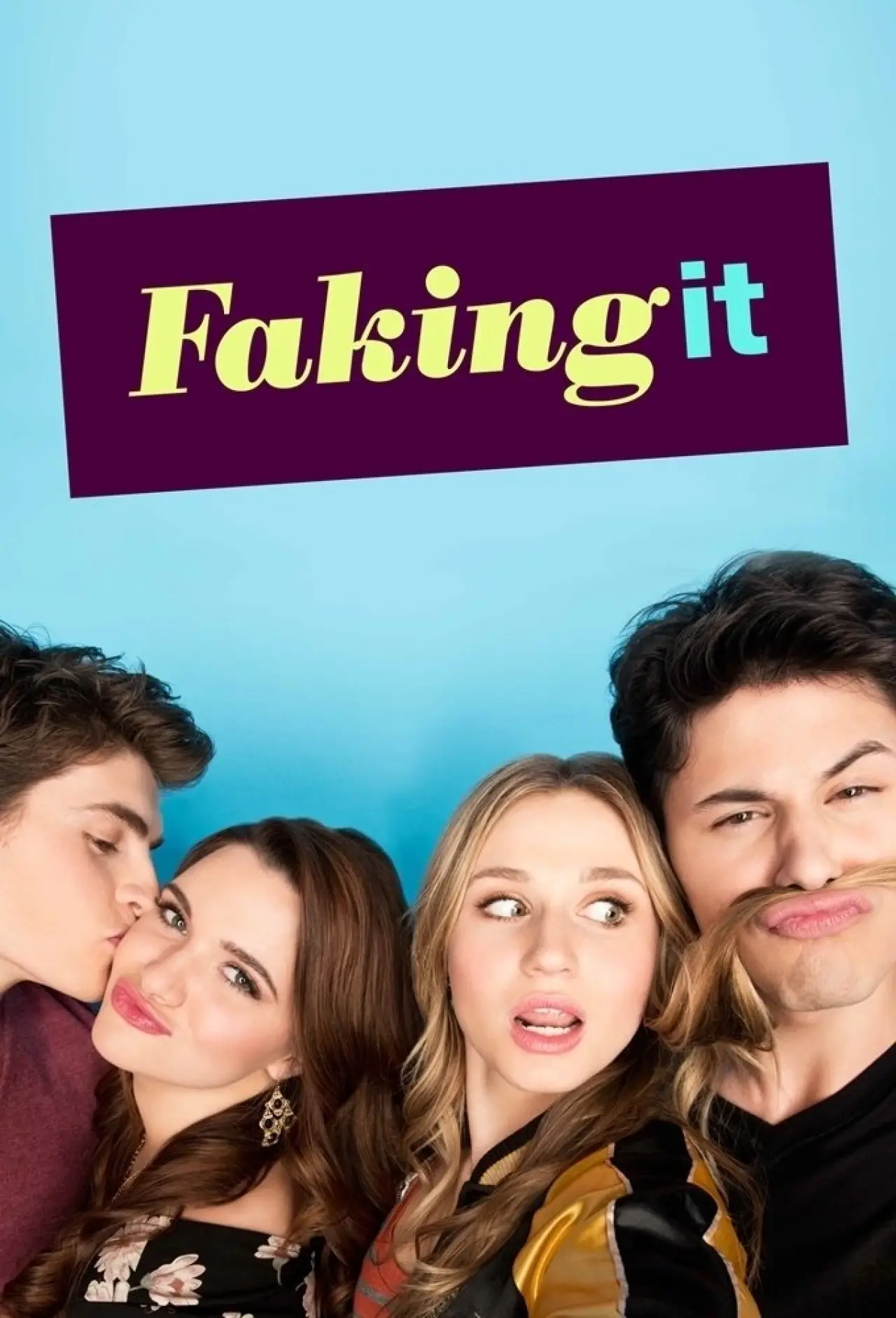 Plakat serialu "Faking It"