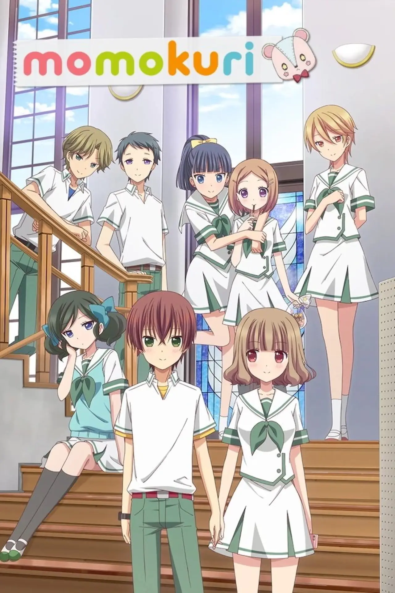 Plakat serialu "ももくり"