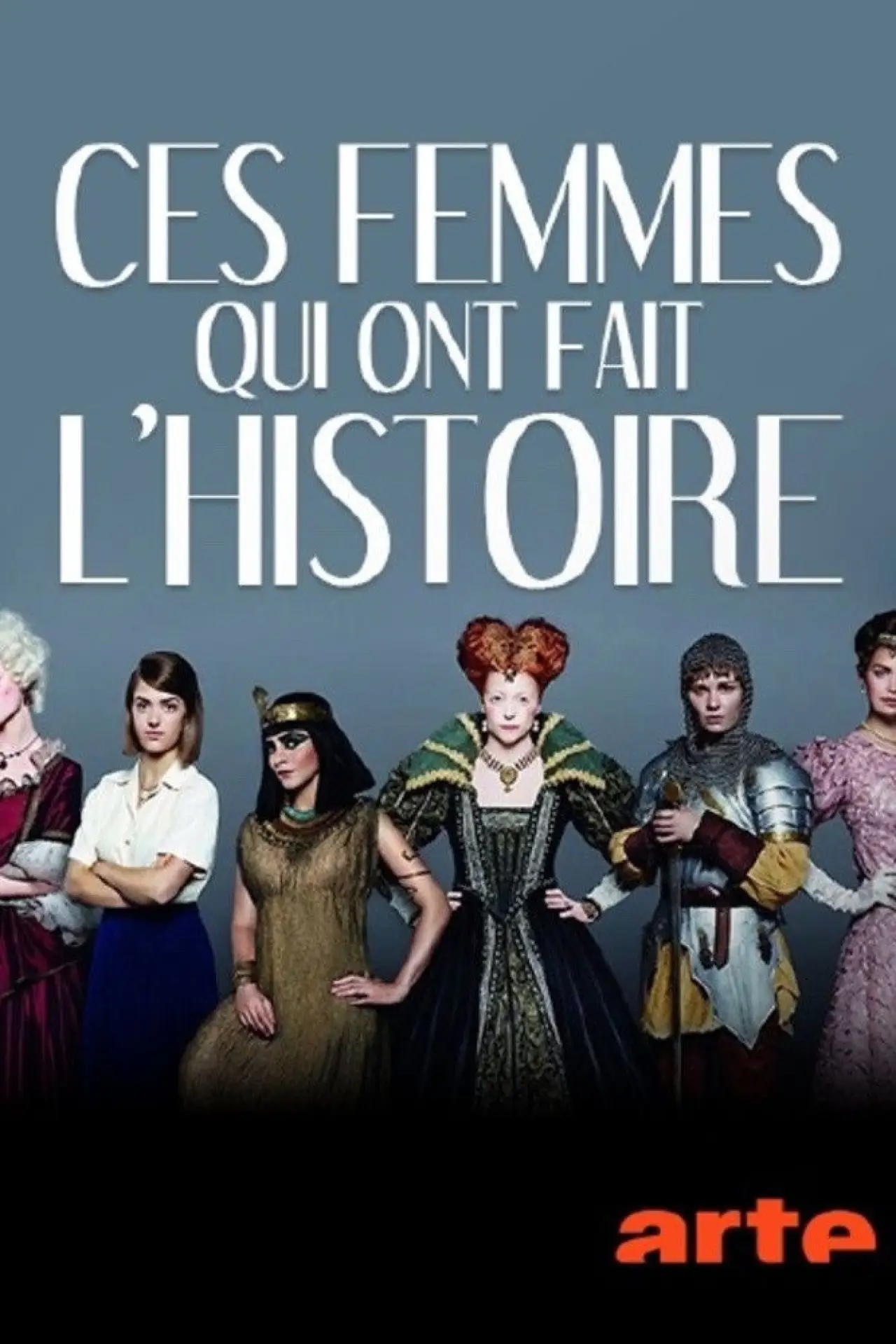 Plakat serialu "Kobiety, które tworzyły historię"