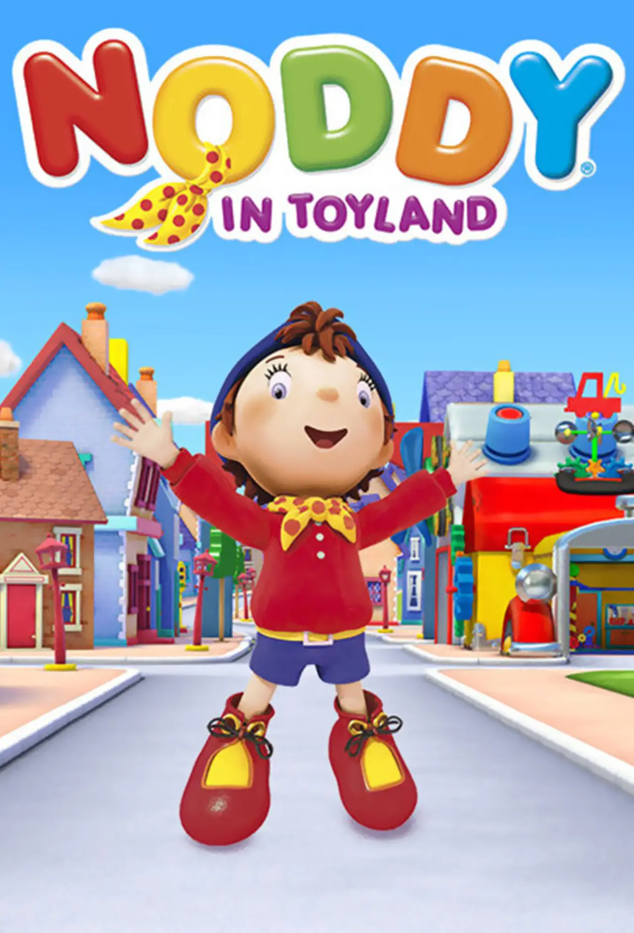 Plakat serialu "Noddy w Krainie Zabawek"