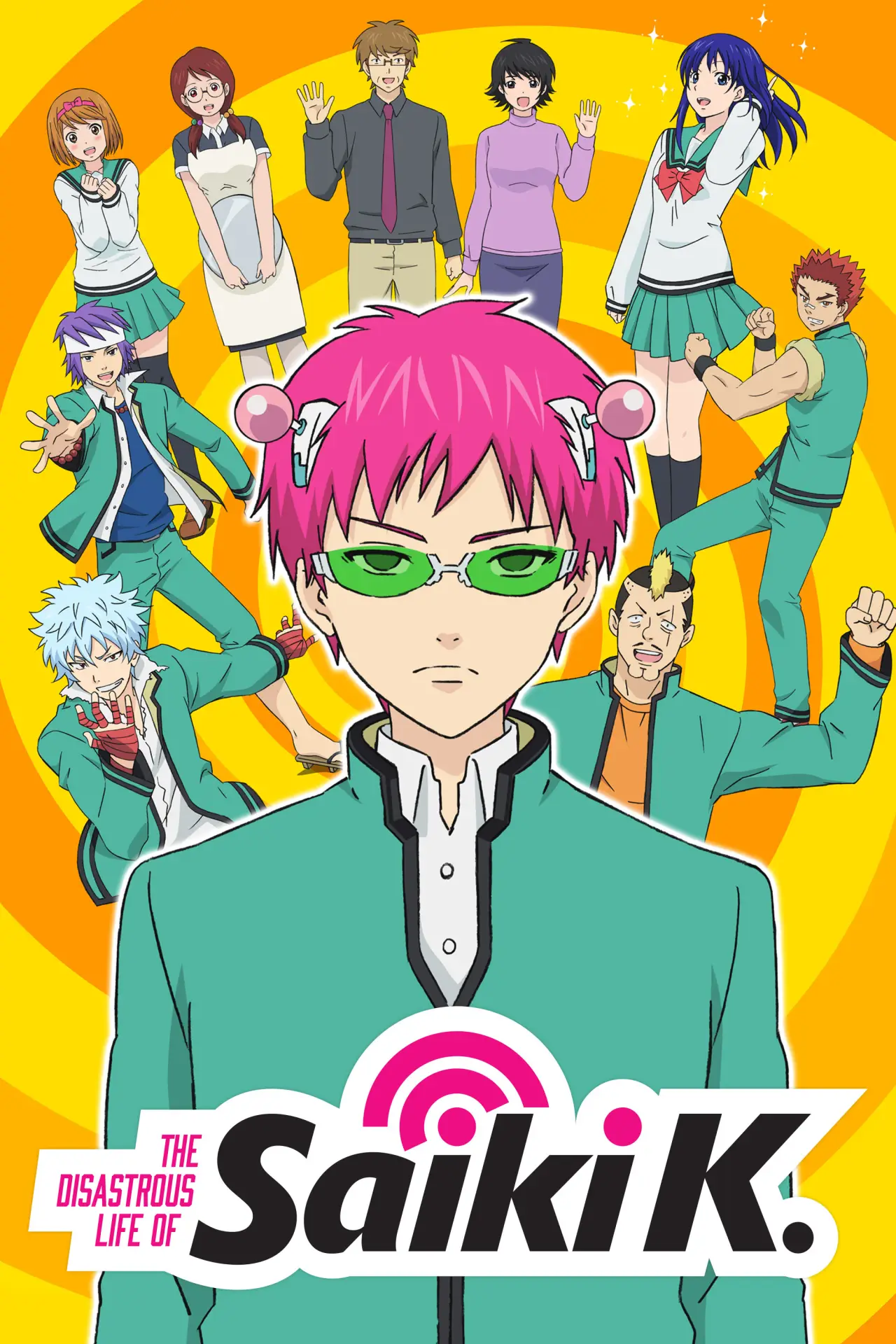 Постер к сериалу "Saiki Kusuo no Ψ-nan"