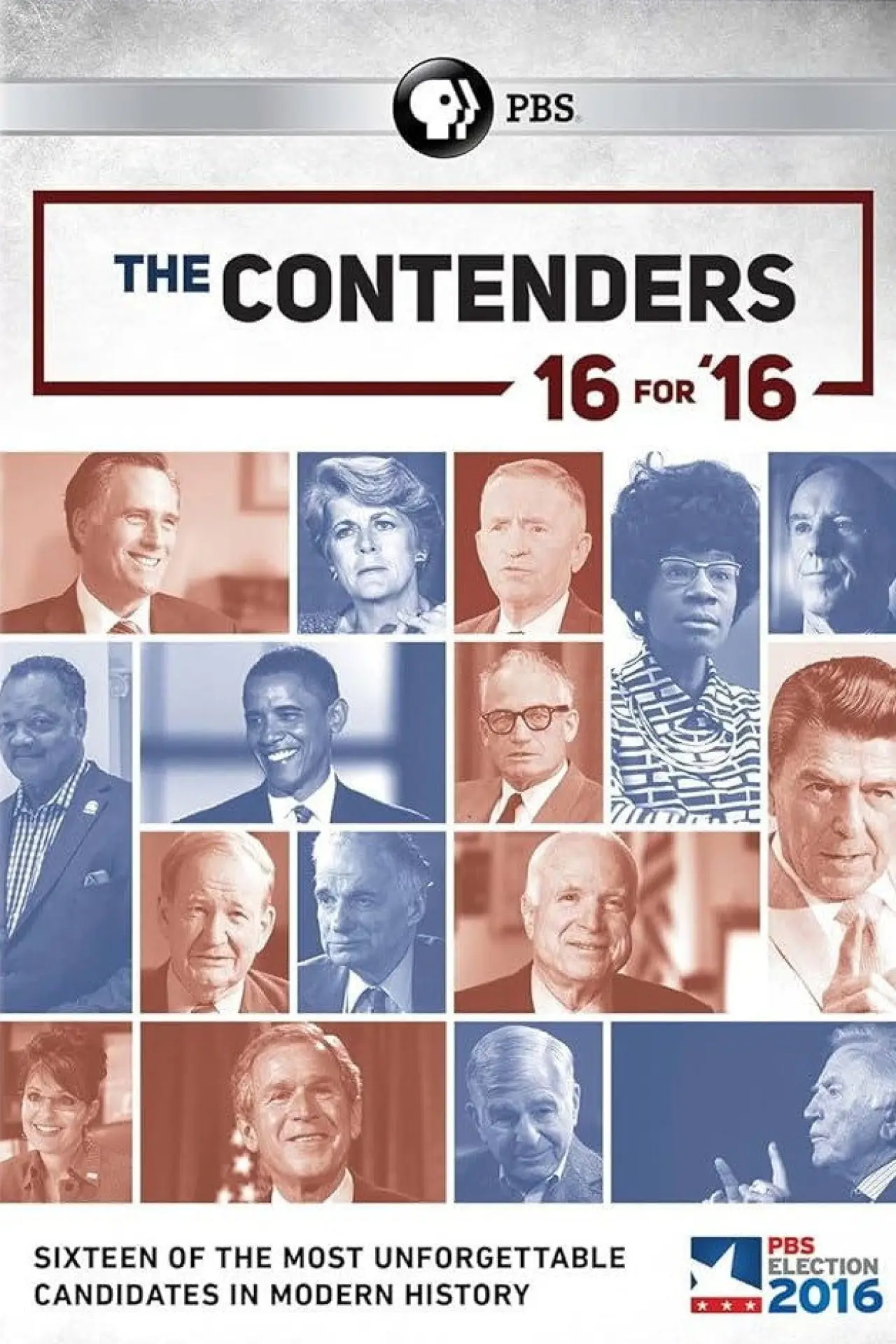Plakat serialu "The Contenders: 16 for 