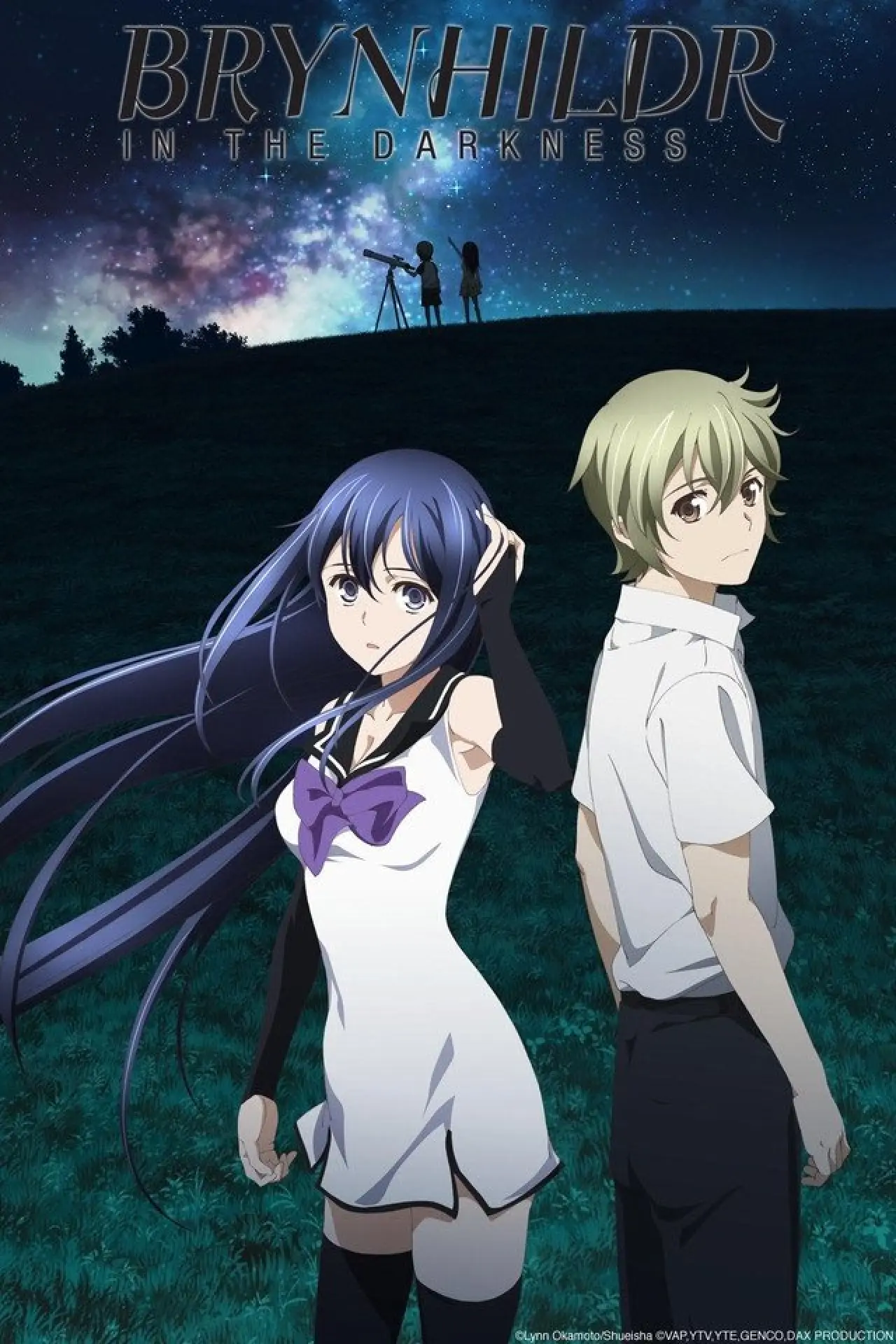 Plakat serialu "Gokukoku no Brynhildr"