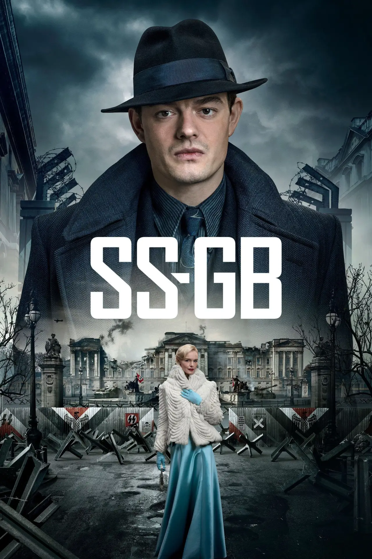 Plakat serialu "SS-GB"