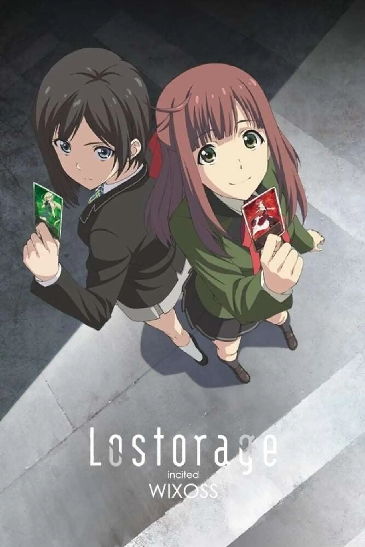 Plakat serialu "Lostorage Incited WIXOSS"