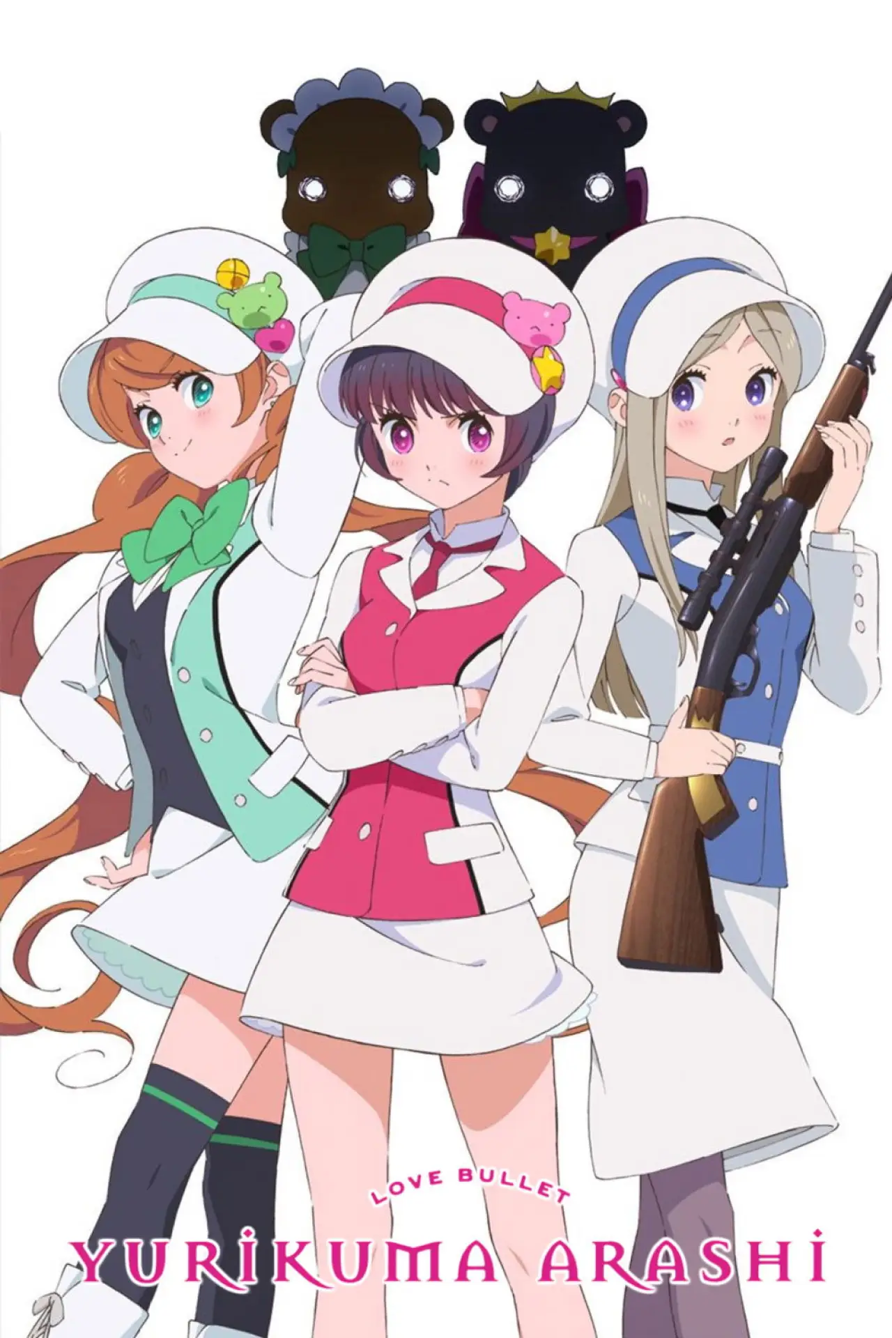Plakat serialu "Yuri Kuma Arashi"
