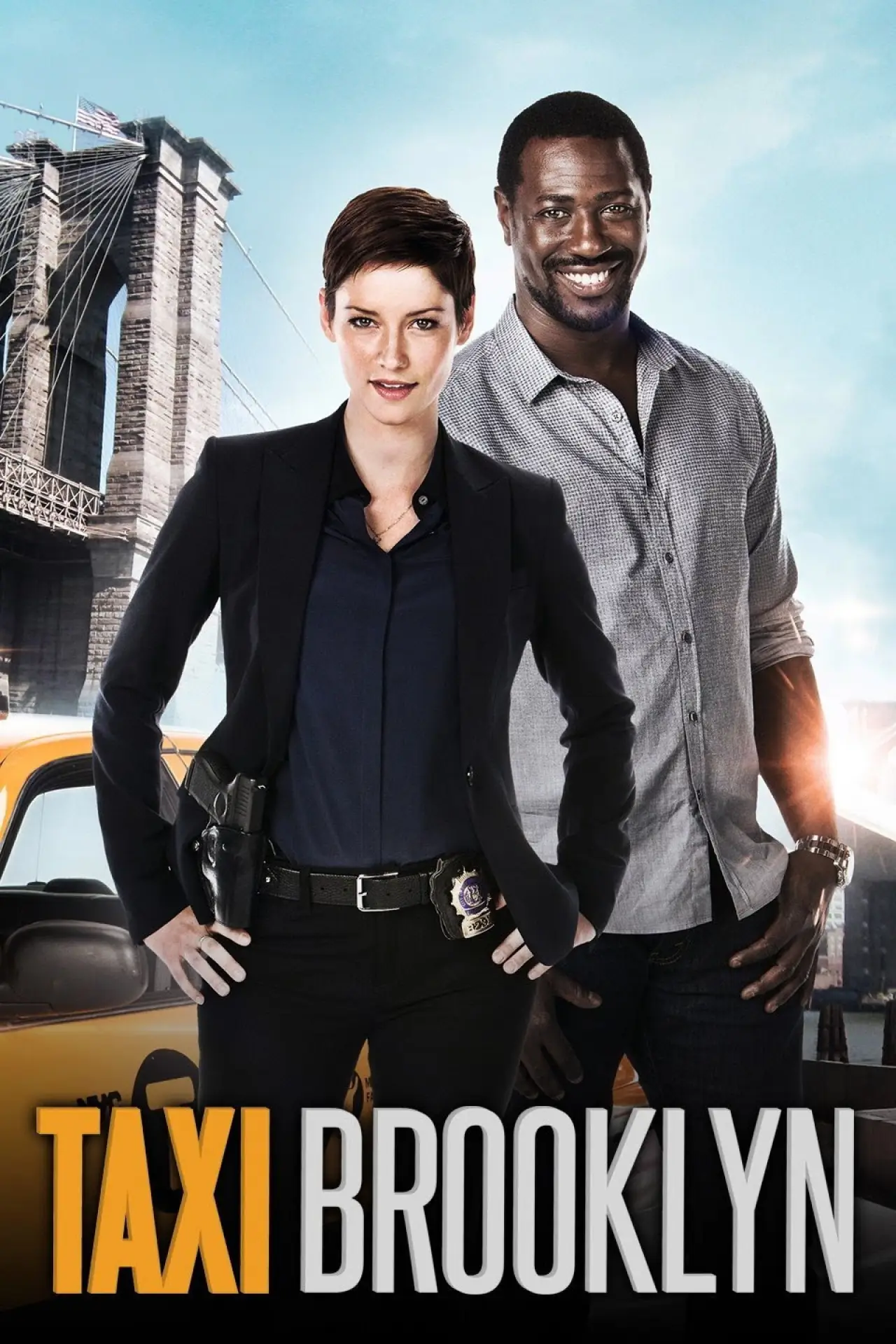 Plakat serialu "Taxi Brooklyn"